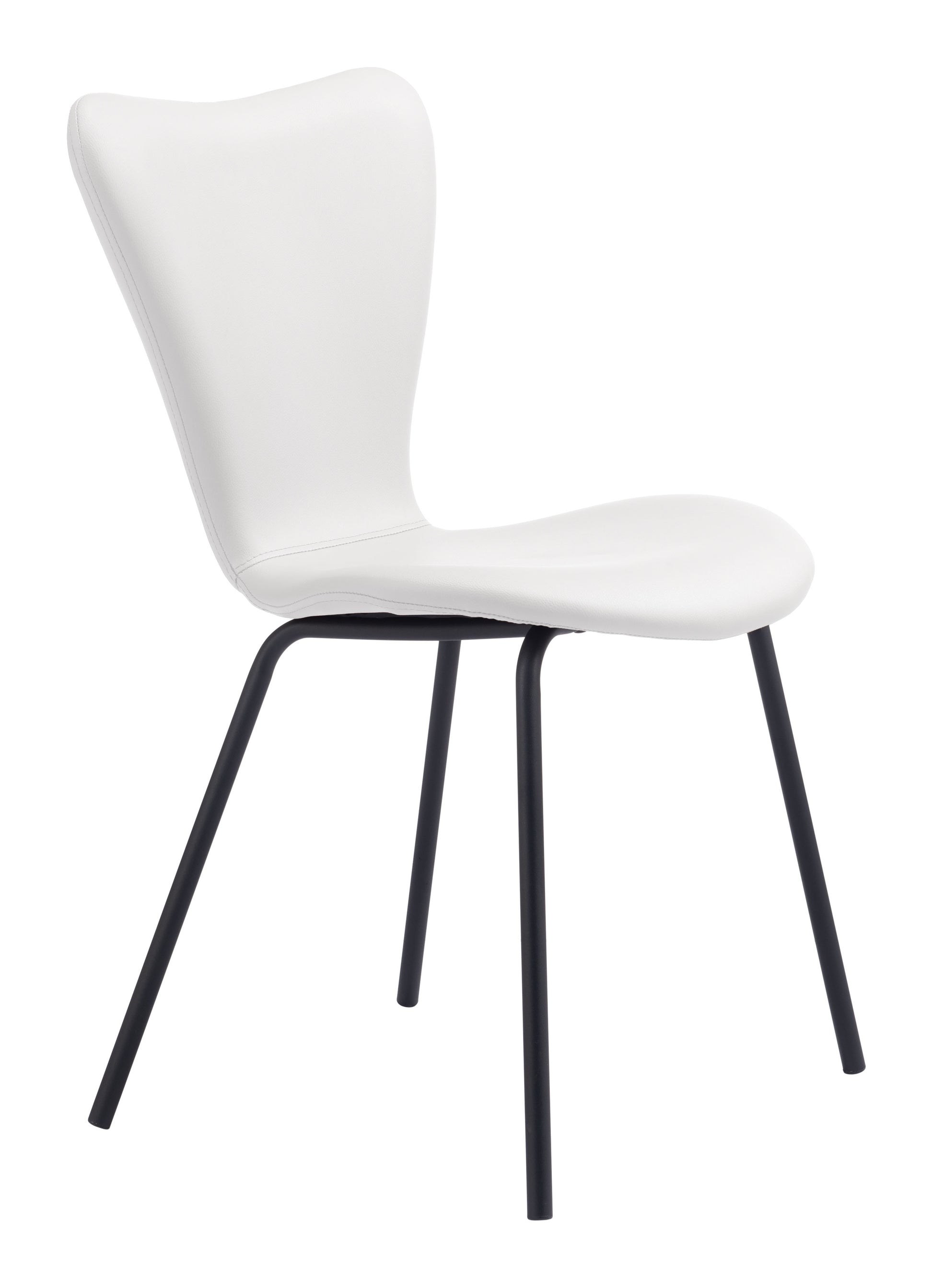 Torlo Dining Chair (Set of 2) White - Disselt Designs