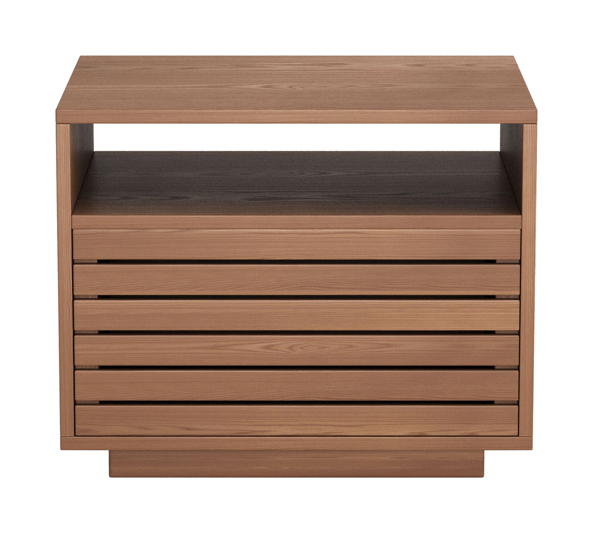 Slit Nightstand Walnut - Disselt Designs
