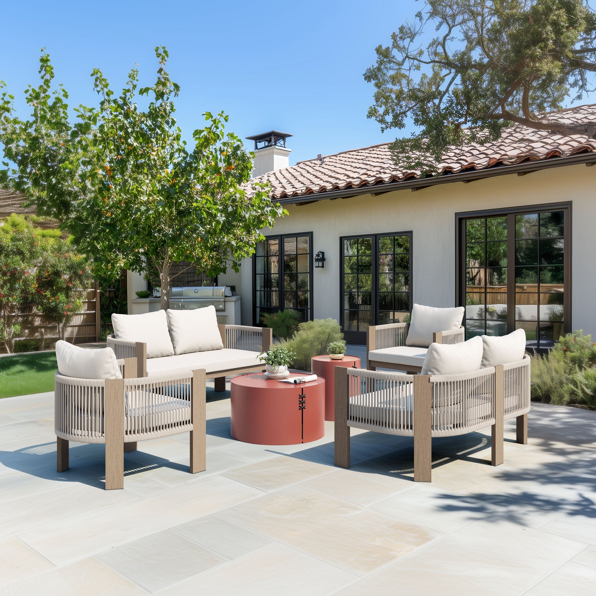 Rebel Sofa Beige - Disselt Designs