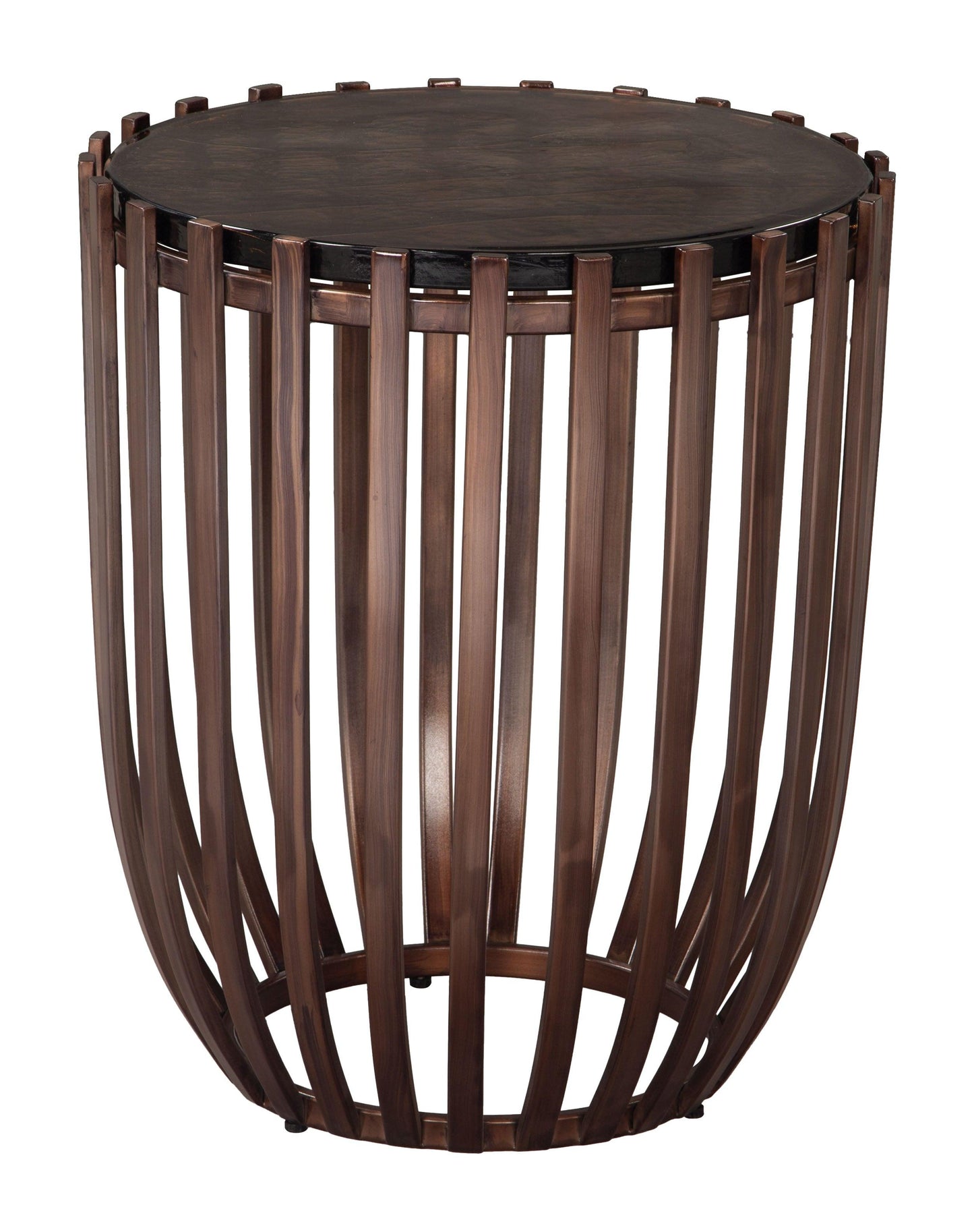 Kafig Side Table Bronze - Disselt Designs