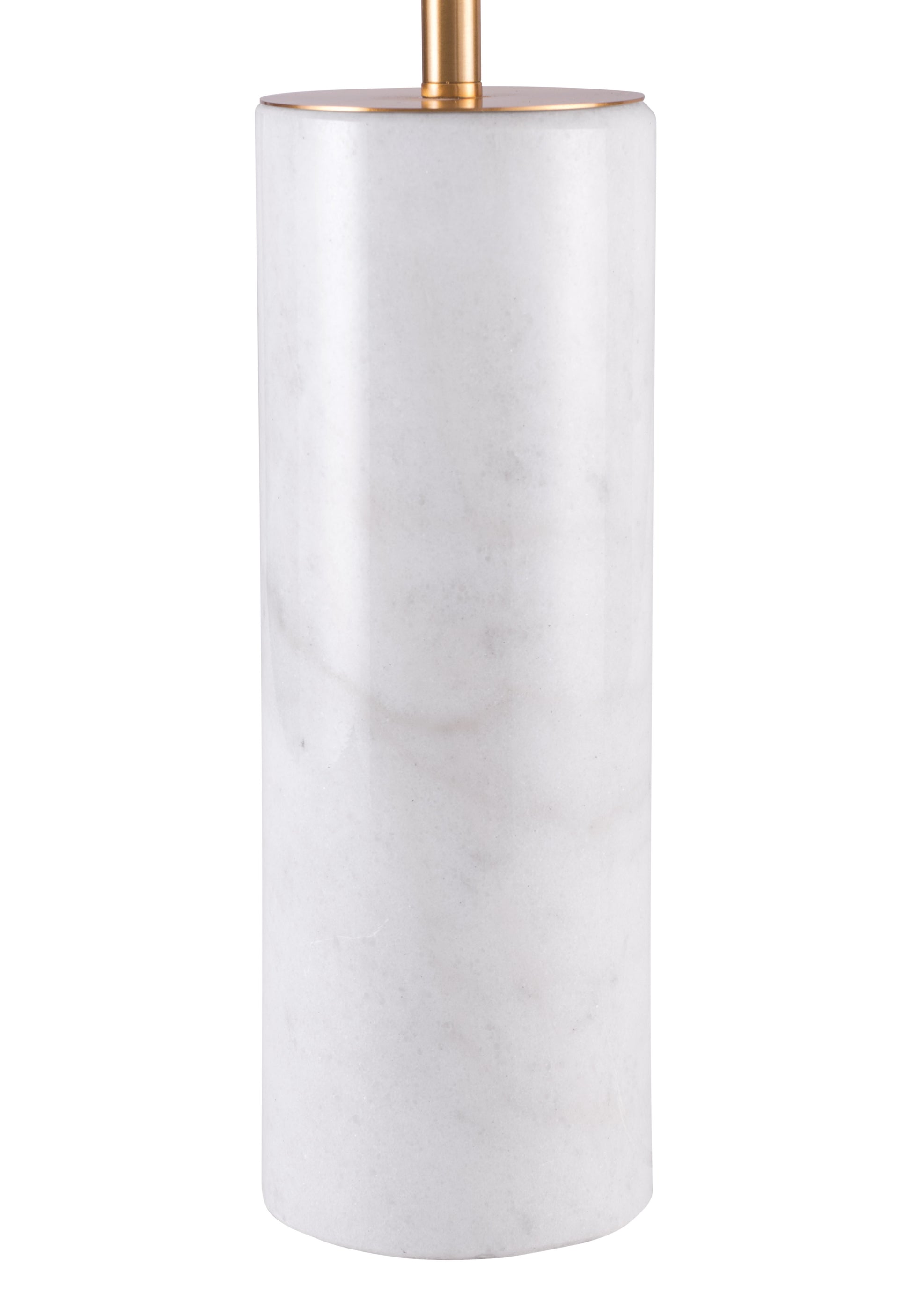 Ciara Table Lamp Beige & White - Disselt Designs