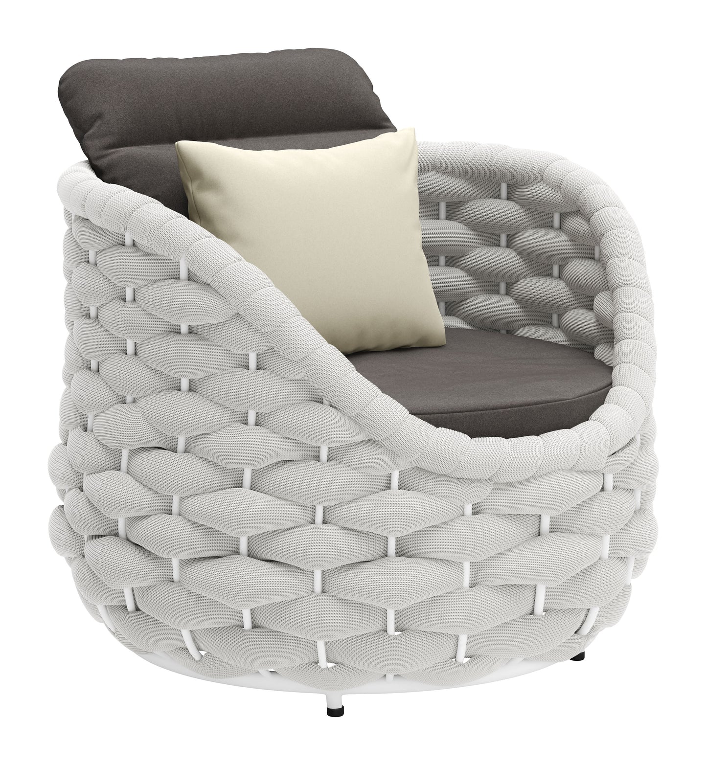Coral Reef Accent Chair Gray - Disselt Designs