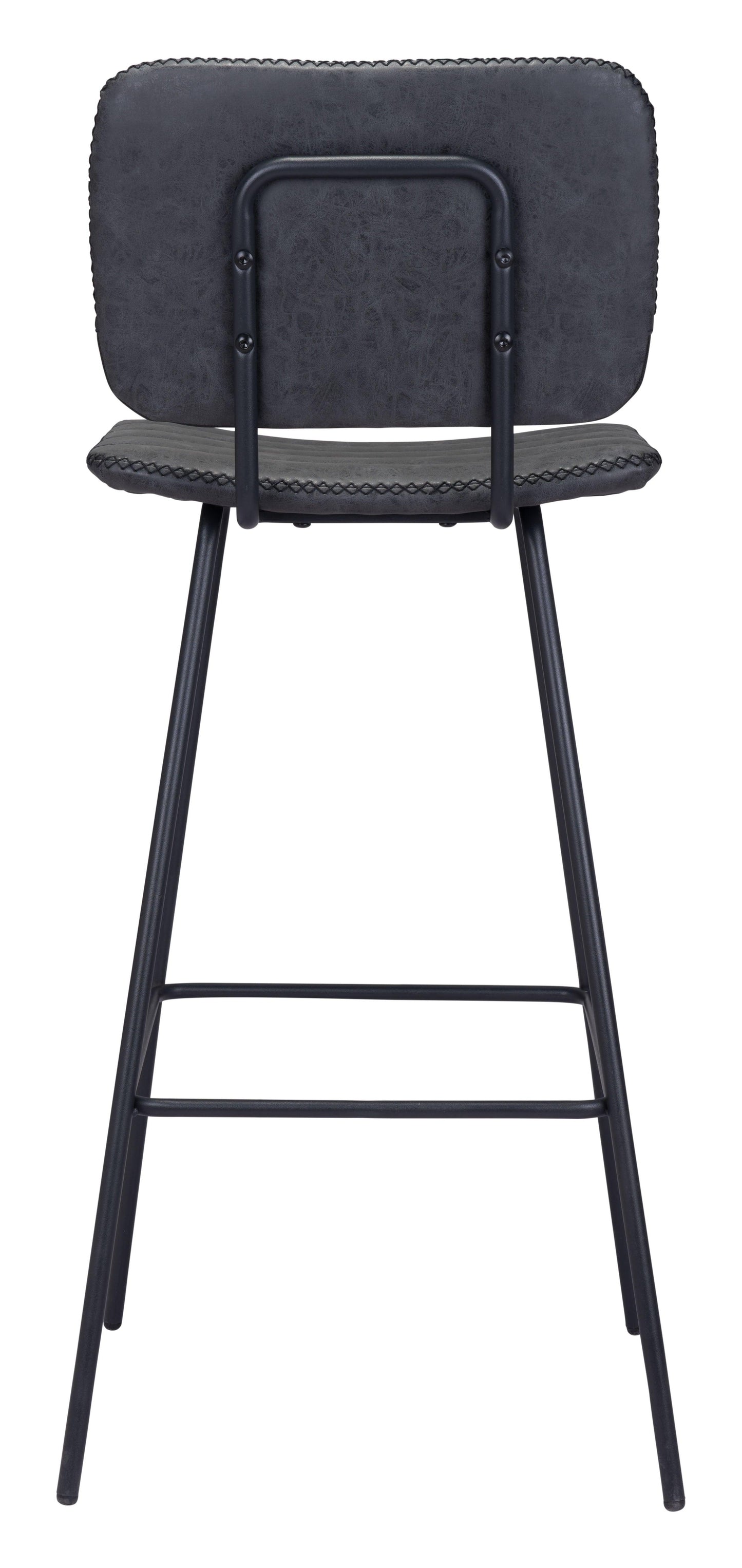 Boston Barstool (Set of 2) Vintage Black - Disselt Designs