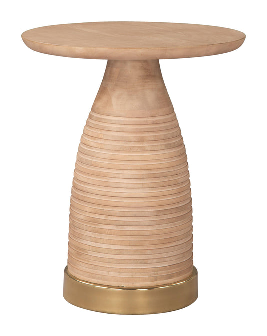 Radiant Side Table Natural - Disselt Designs