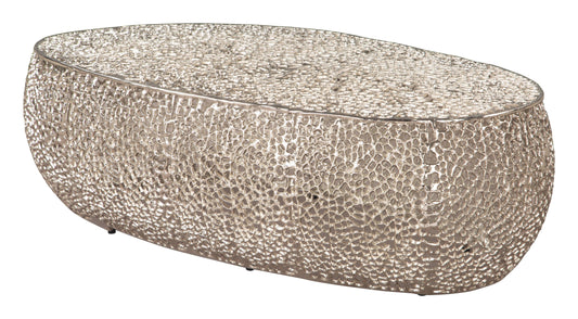 Argento Coffee Table Silver - Disselt Designs
