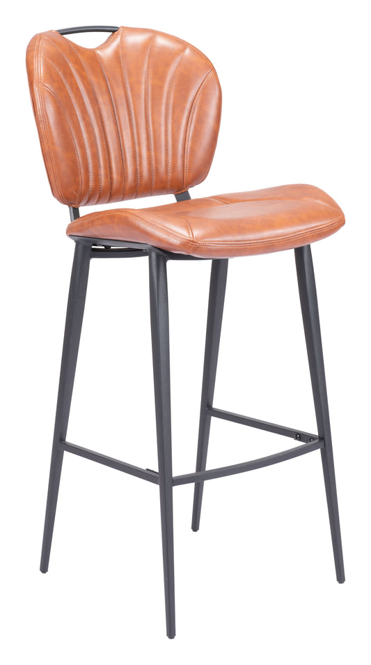 Terrence Barstool Vintage Brown - Disselt Designs