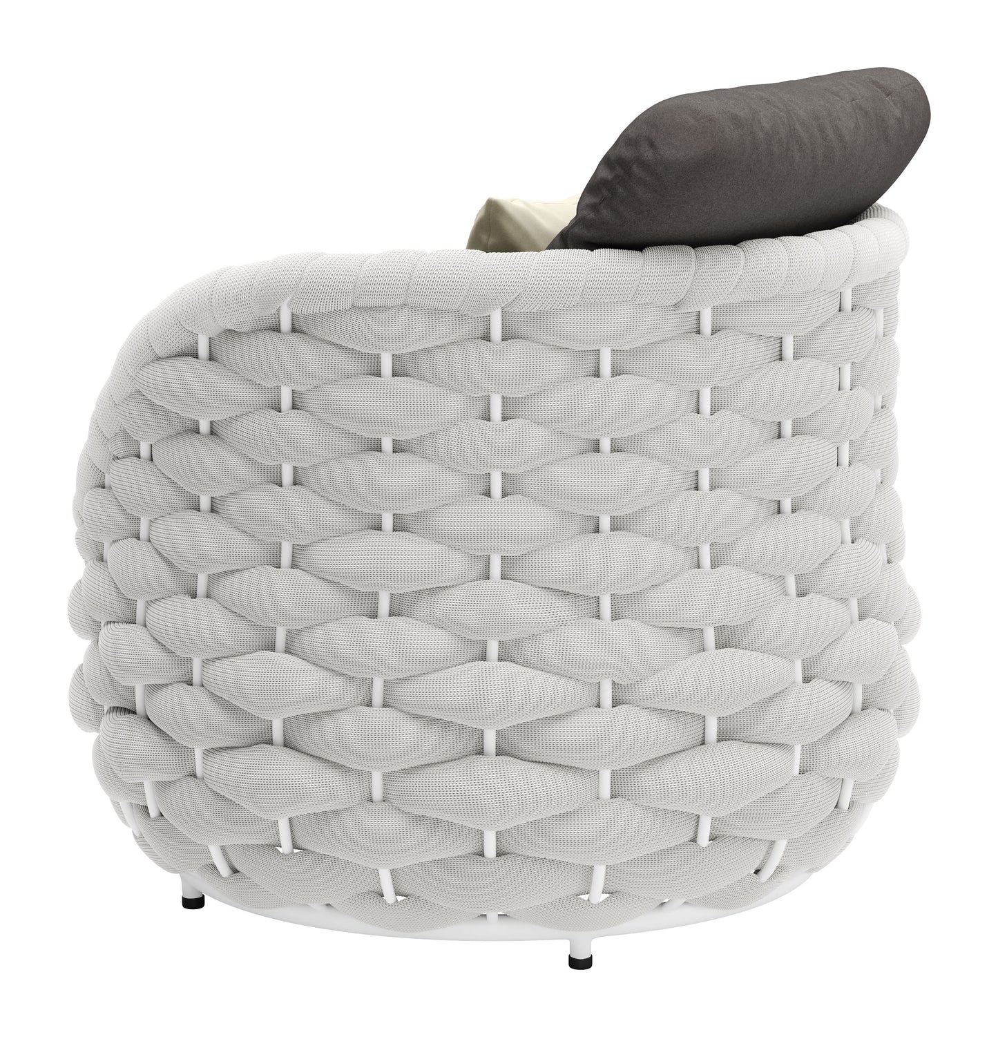 Coral Reef Accent Chair Gray - Disselt Designs