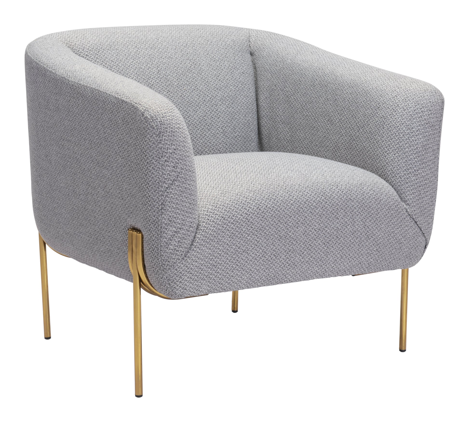 Micaela Armchair Gray - Disselt Designs