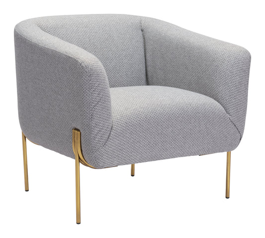 Micaela Armchair Gray - Disselt Designs