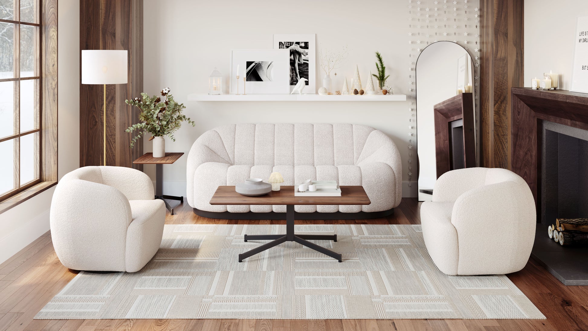 Mazzy Coffee Table Brown - Disselt Designs