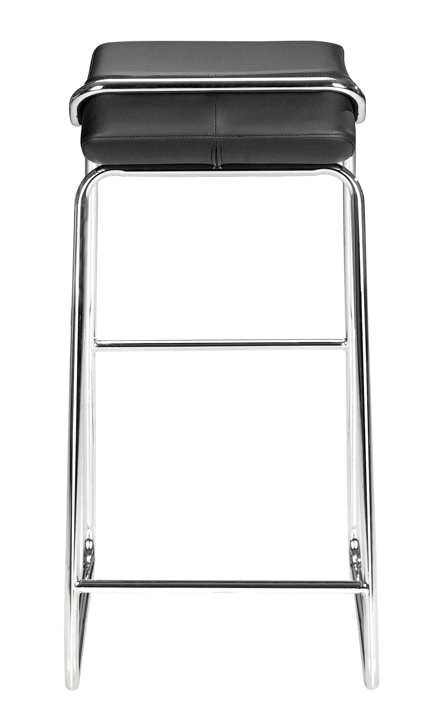 Wedge Barstool (Set of 2) Black - Disselt Designs