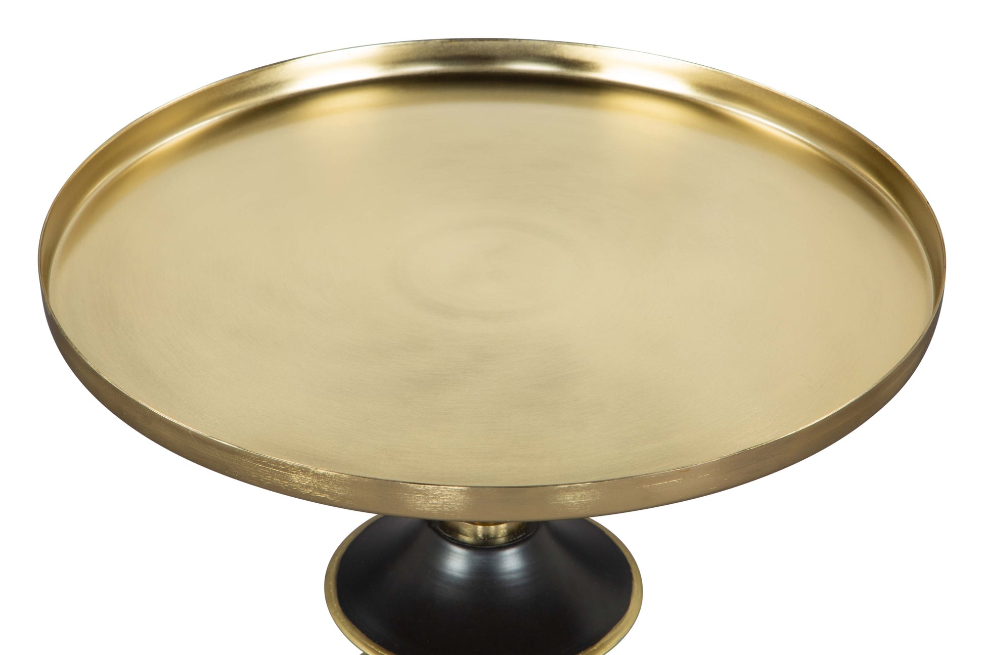 Donahue Side Table Gold & Black - Disselt Designs