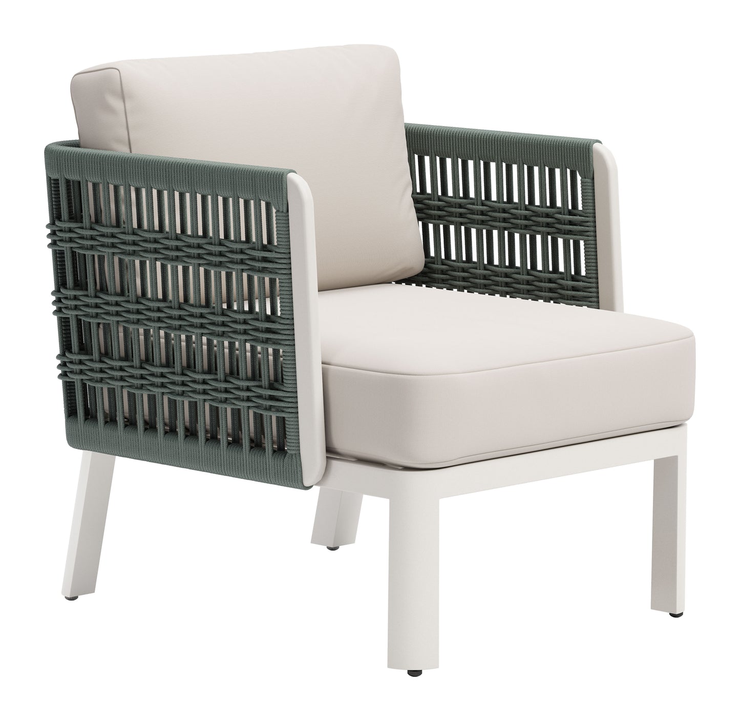Bridgehampton Armchair White - Disselt Designs