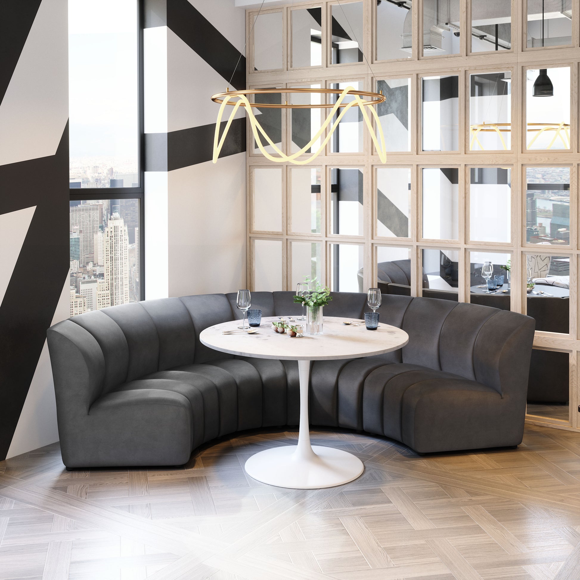 Garbi Modular Sectional Black - Disselt Designs