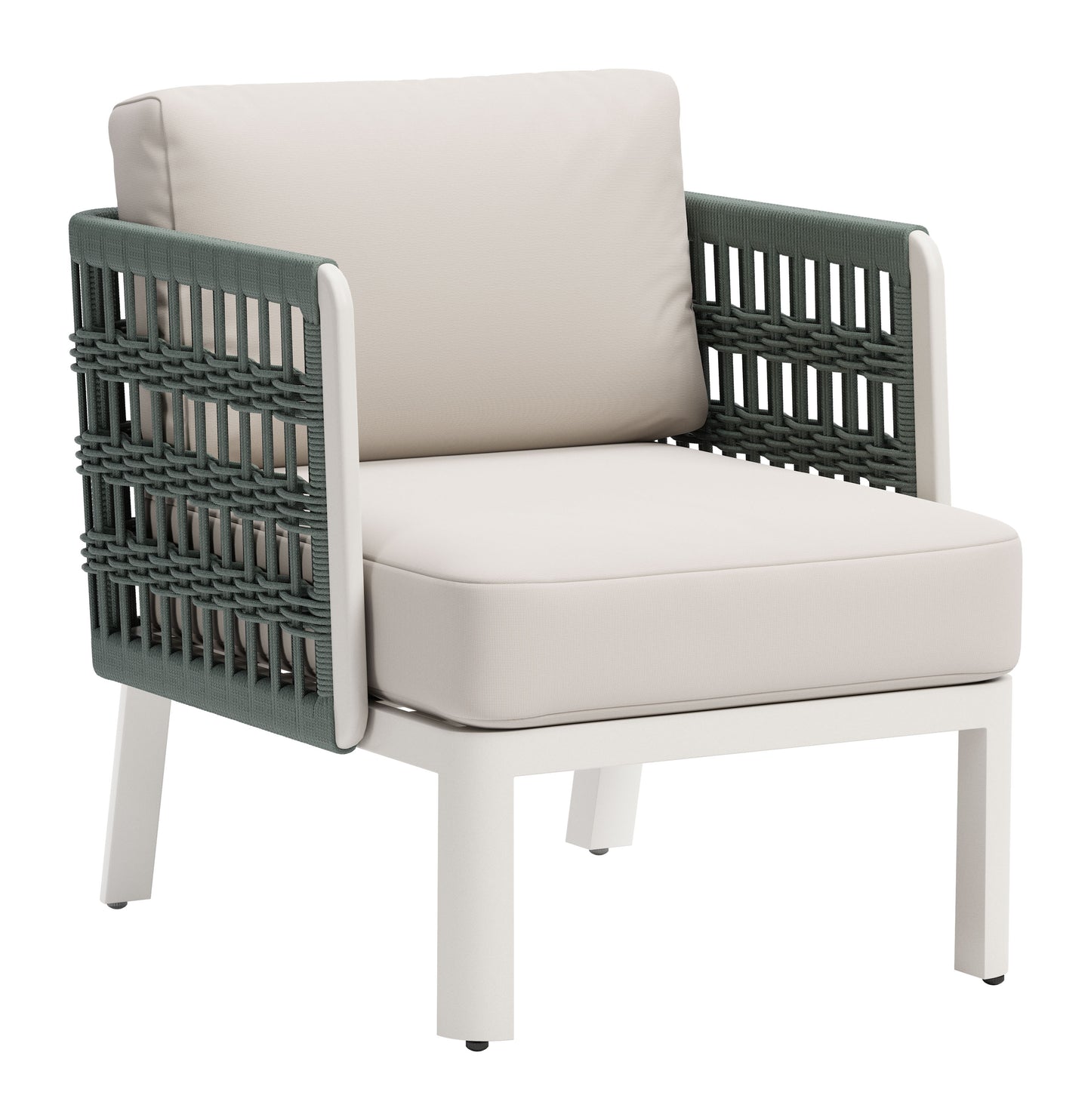 Bridgehampton Armchair White - Disselt Designs