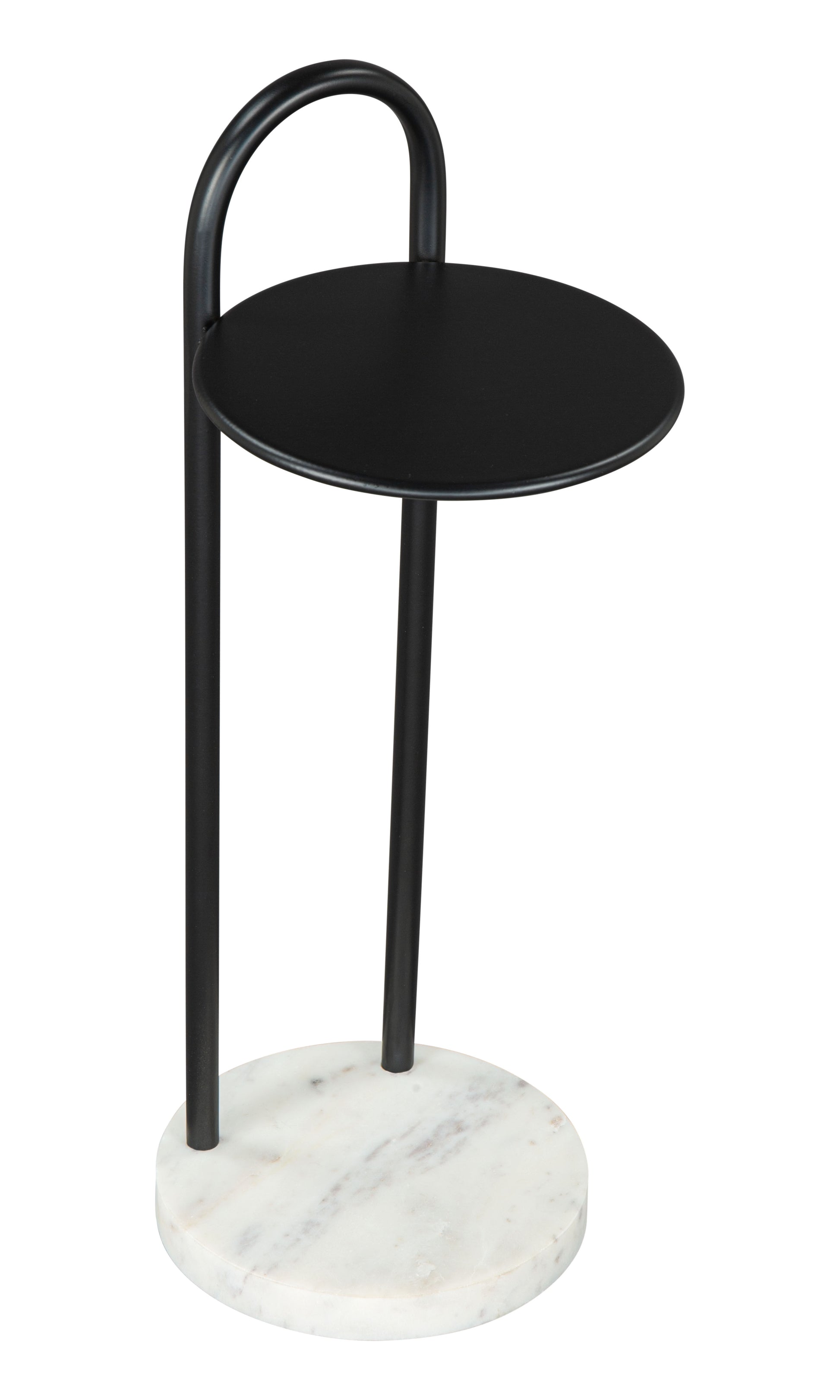 Christian Side Table Black & White - Disselt Designs