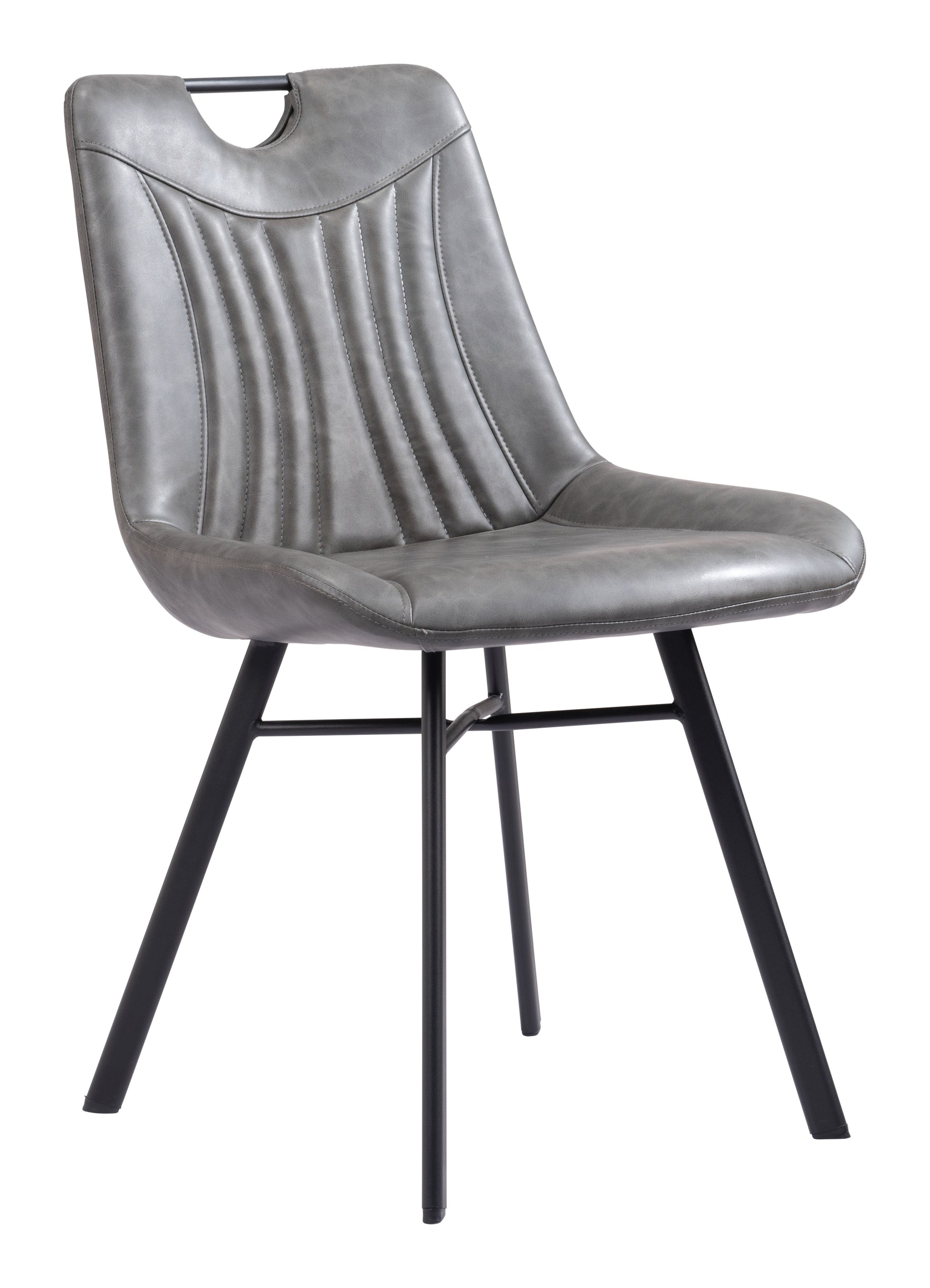 Tyler Dining Chair (Set of 2) Vintage Gray - Disselt Designs