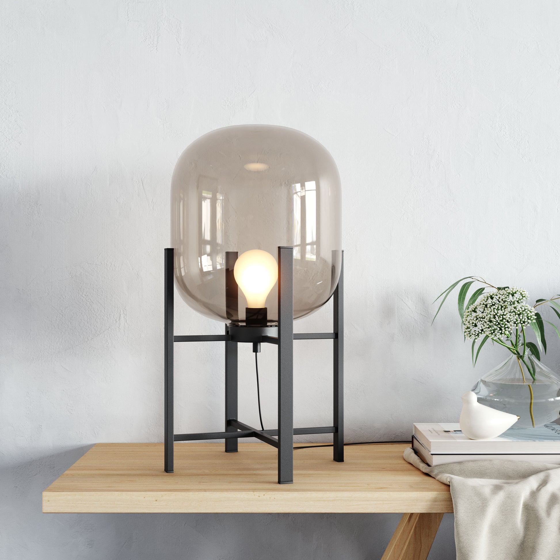 Wonderwall Table Lamp Black - Disselt Designs