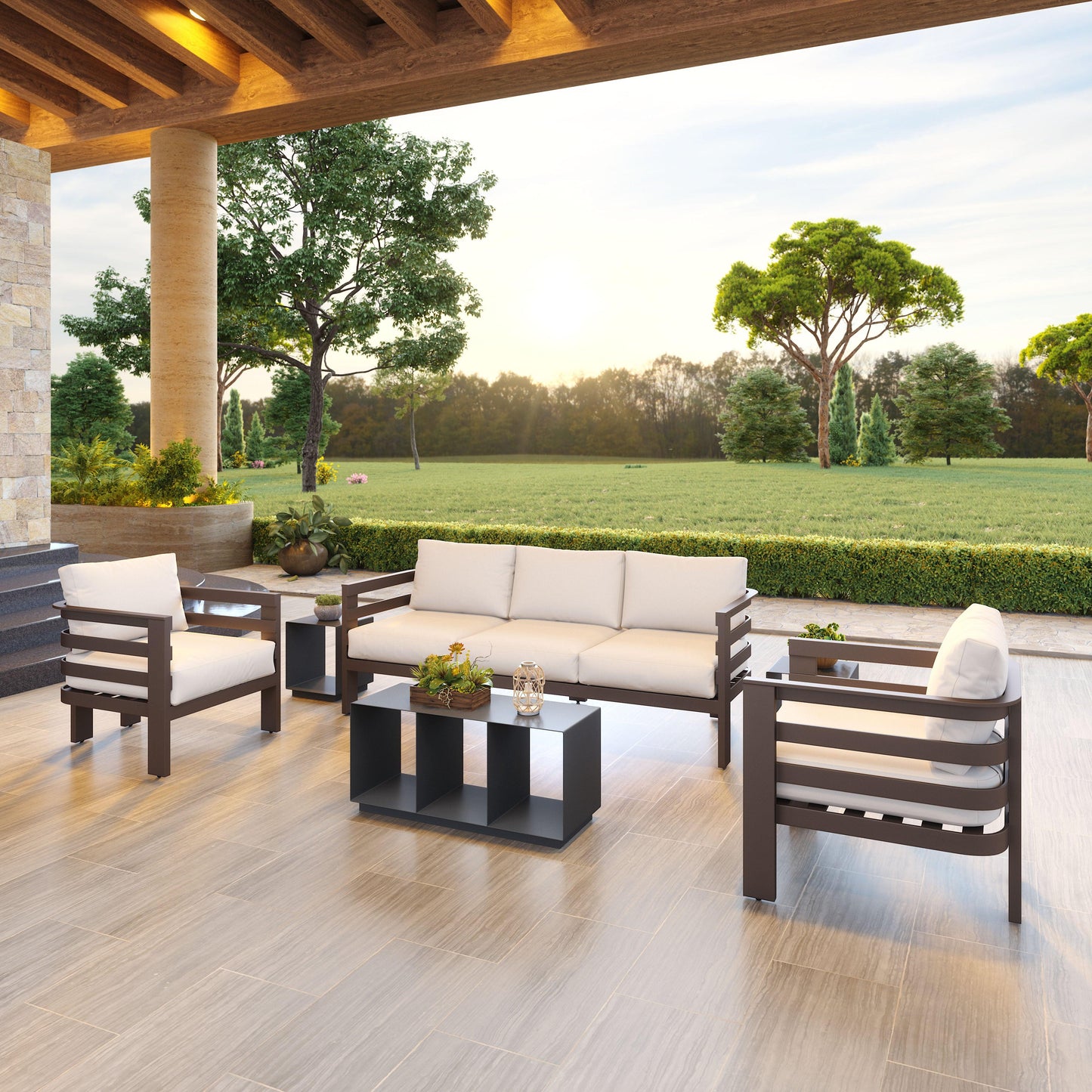 Bal Harbor Sofa White - Disselt Designs
