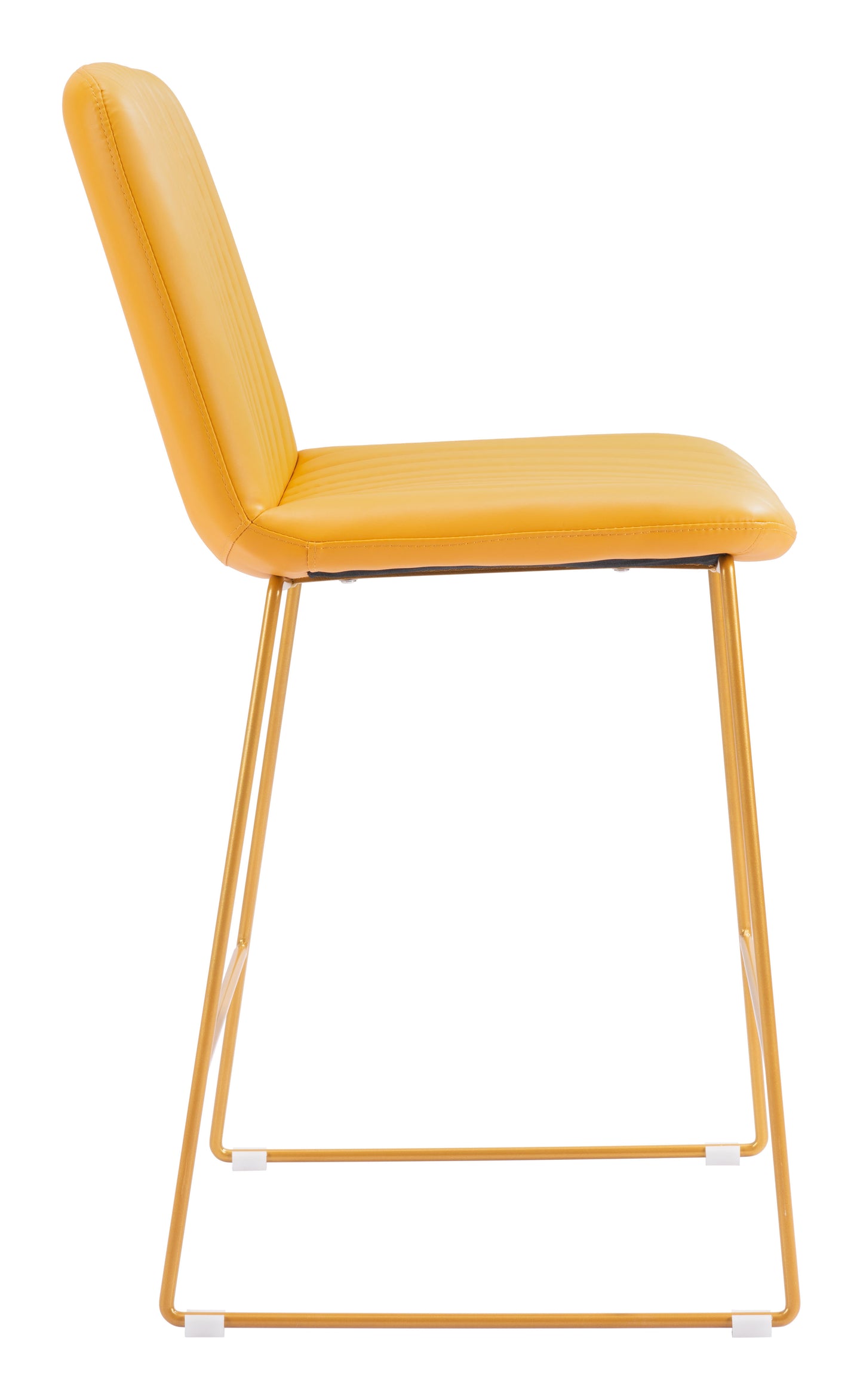 Mode Counter Stool (Set of 2) Yellow - Disselt Designs