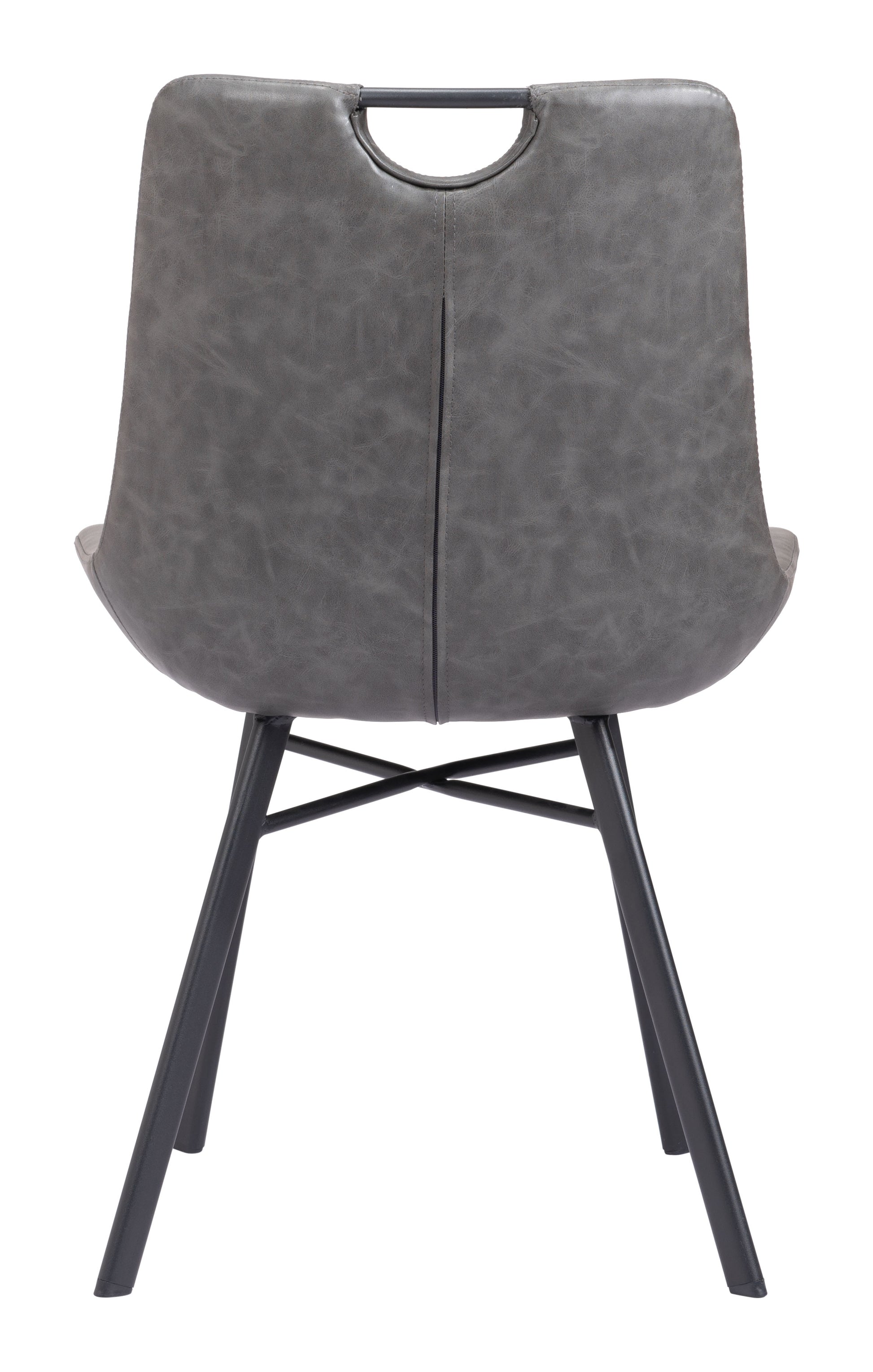 Tyler Dining Chair (Set of 2) Vintage Gray - Disselt Designs