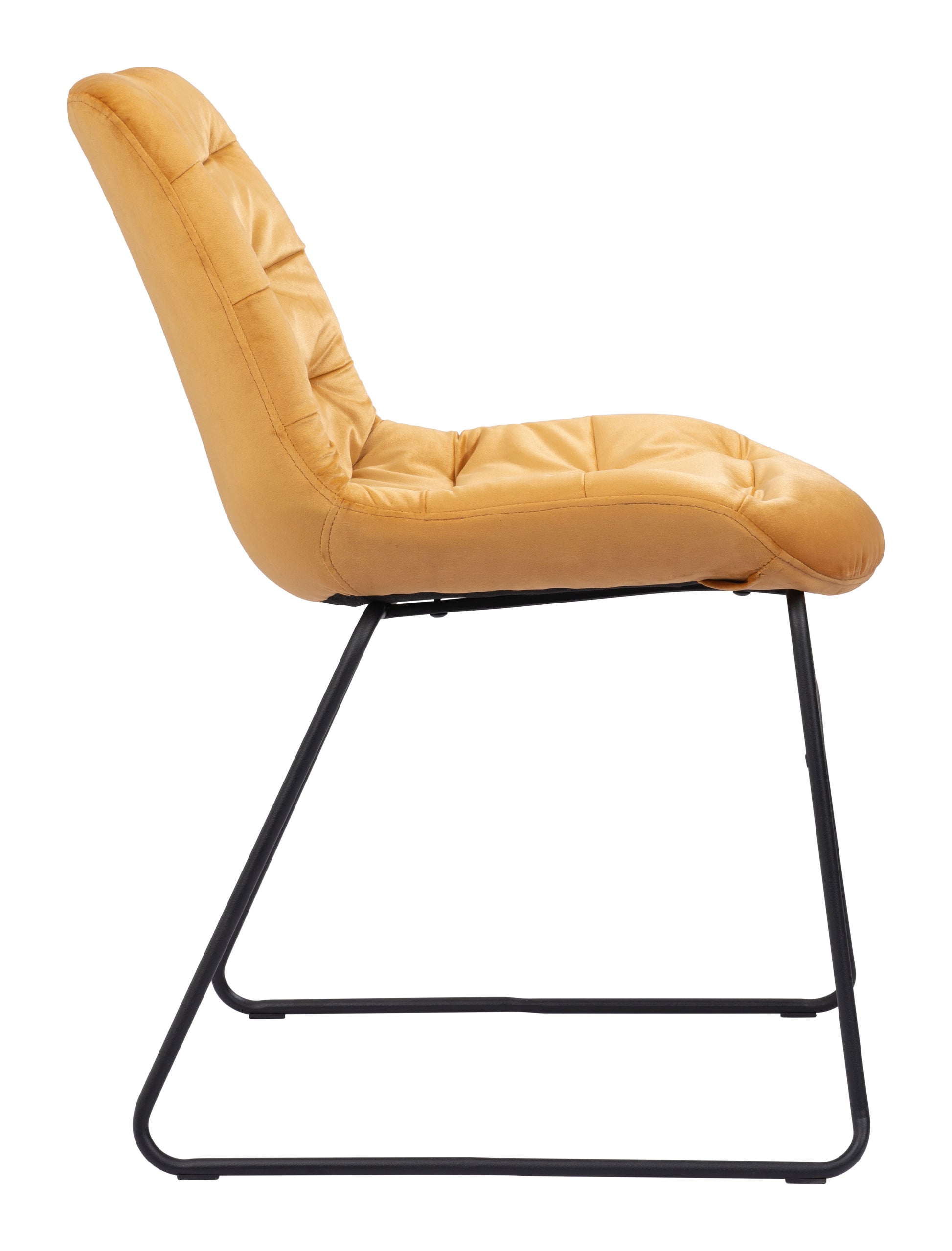 Tammy Dining Chair (Set of 2) Yellow - Disselt Designs