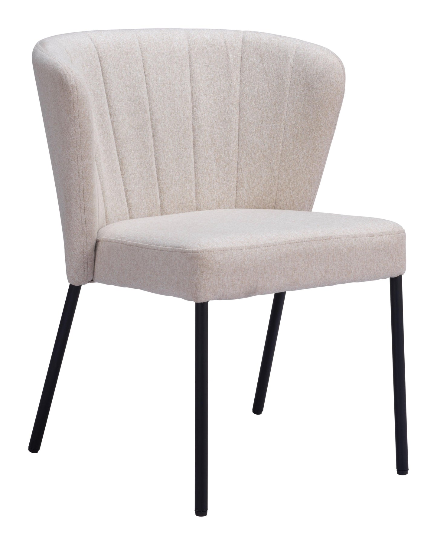 Aimee Dining Chair (Set of 2) Beige - Disselt Designs
