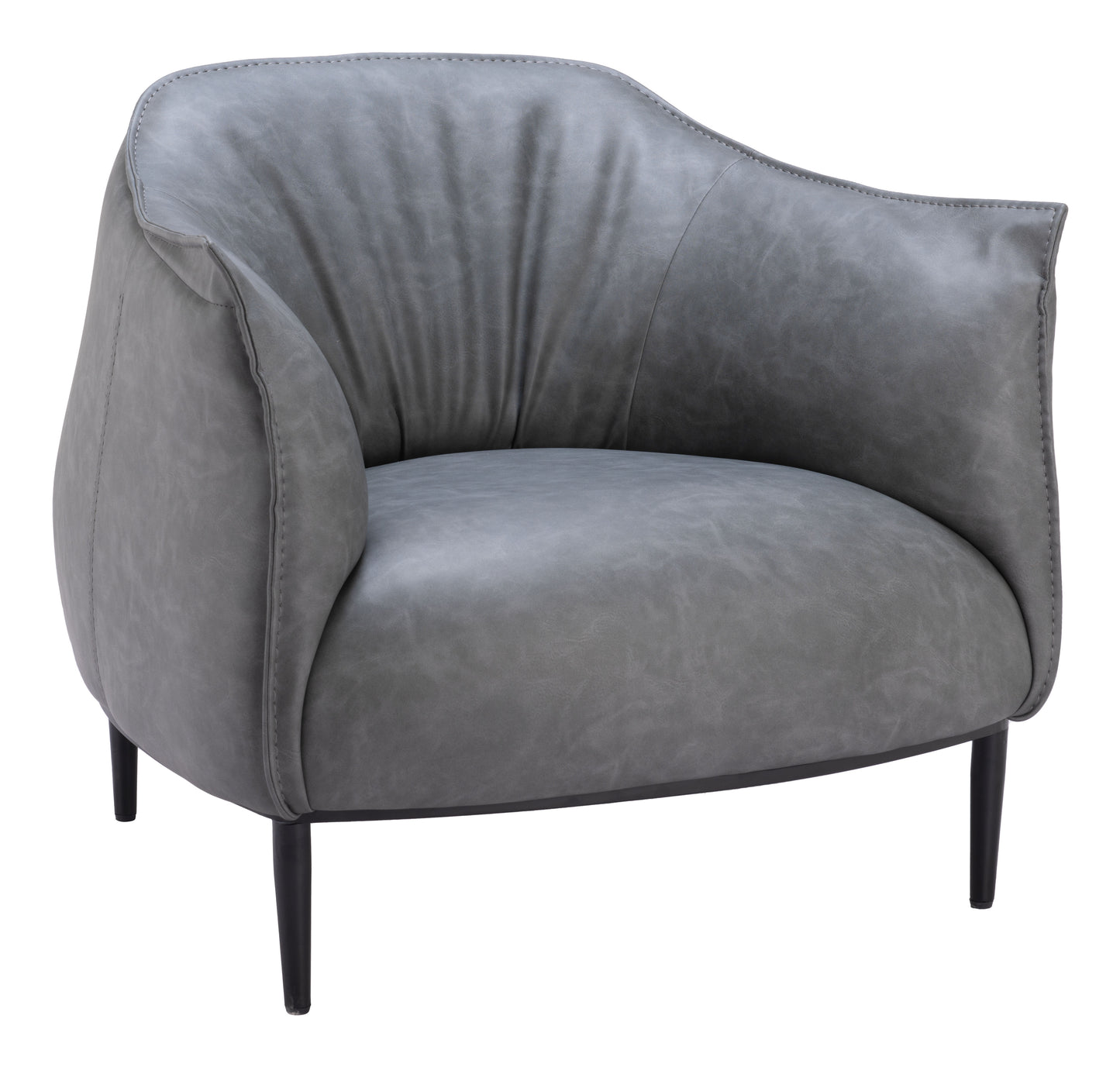 Julian Accent Chair Gray - Disselt Designs