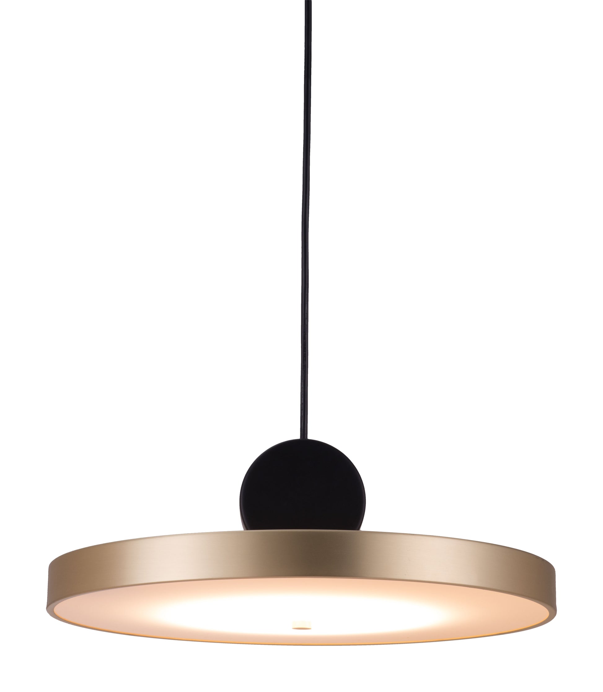 Mozu Ceiling Lamp Gold & Black - Disselt Designs