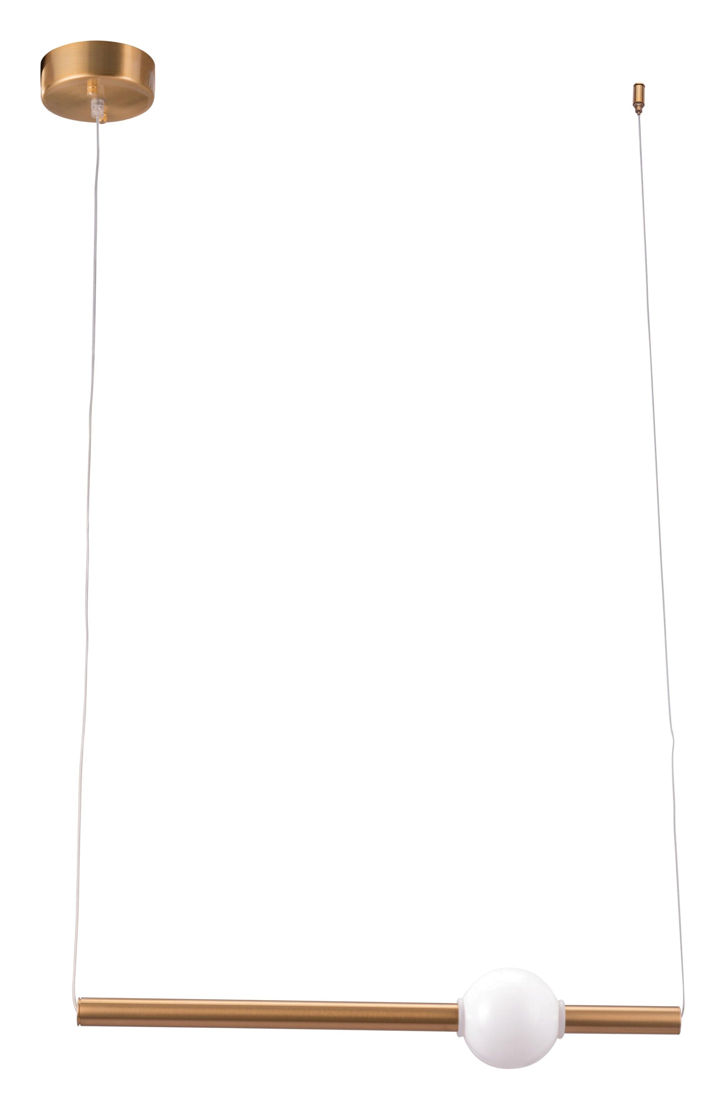 Adeo Ceiling Lamp Brass - Disselt Designs