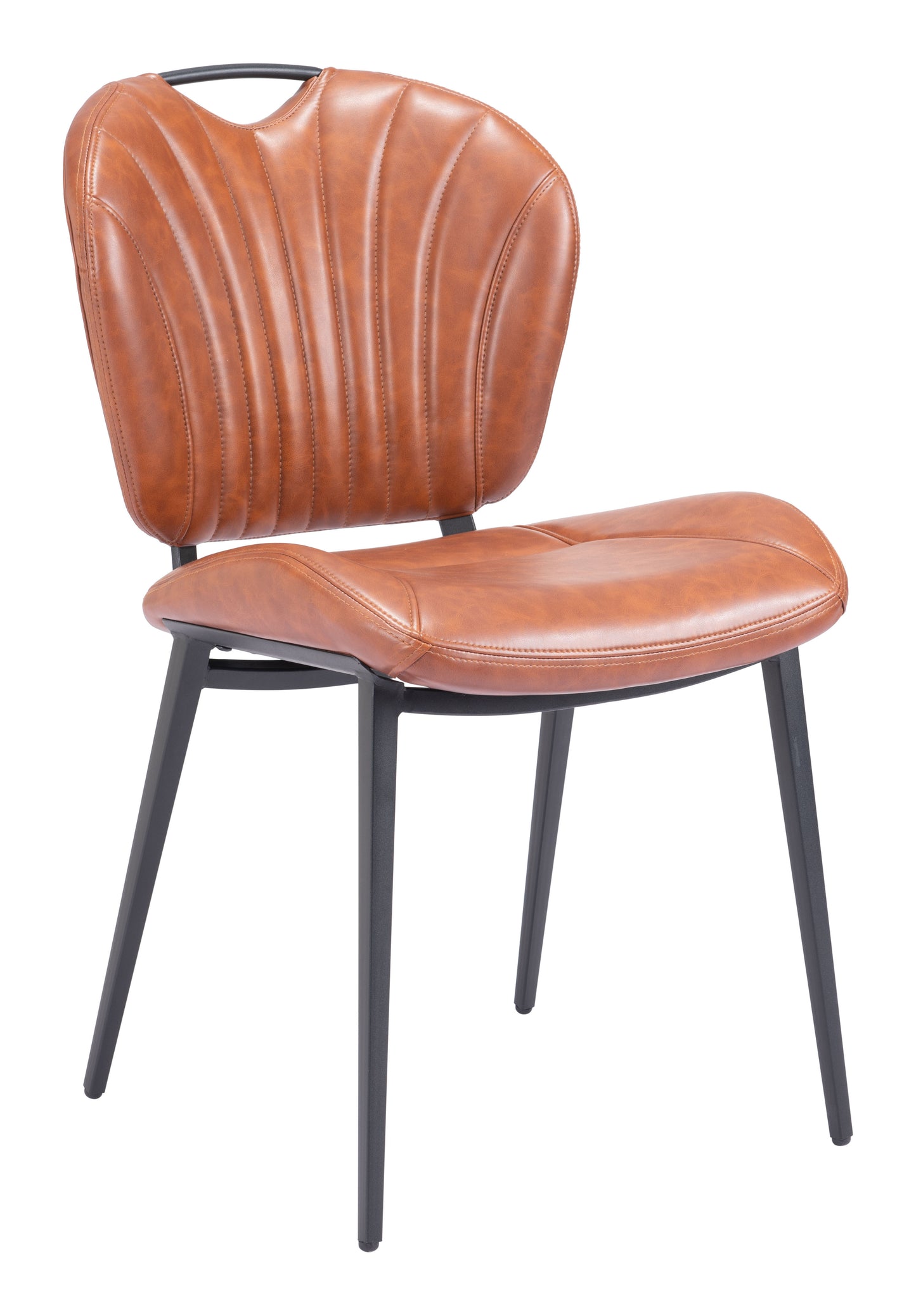 Terrence Dining Chair (Set of 2) Vintage Brown - Disselt Designs