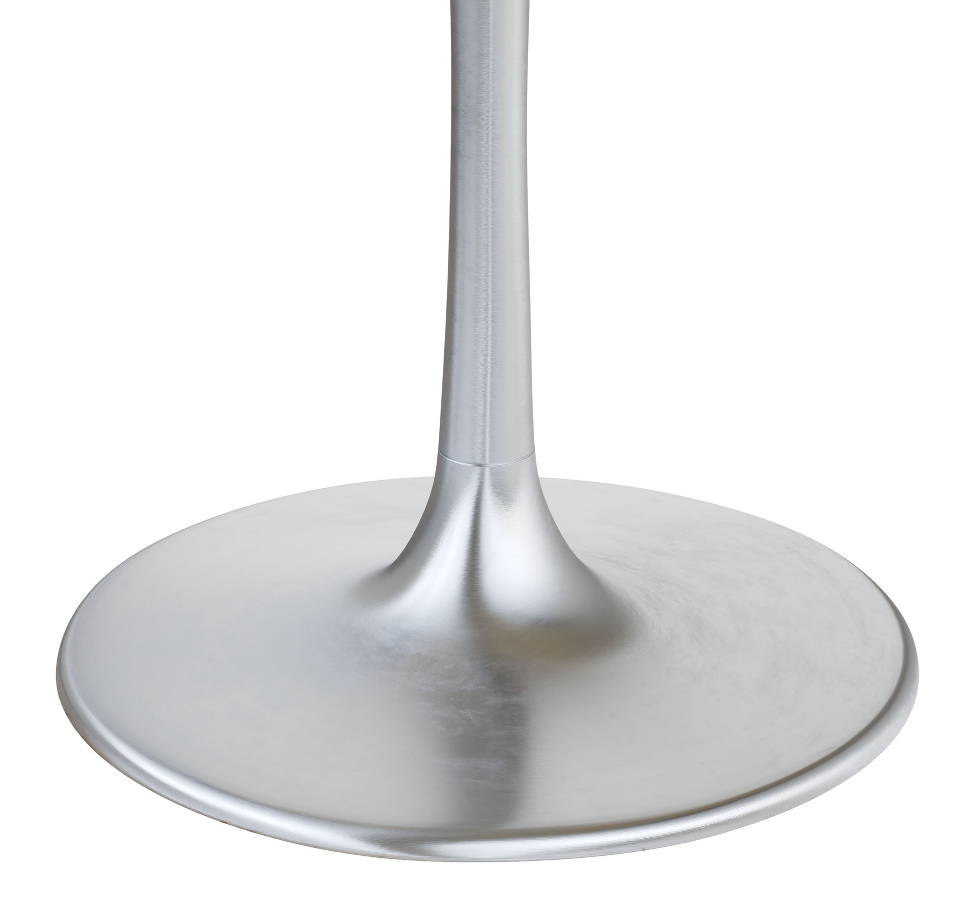 Metropolis Dining Table Gray & Silver - Disselt Designs