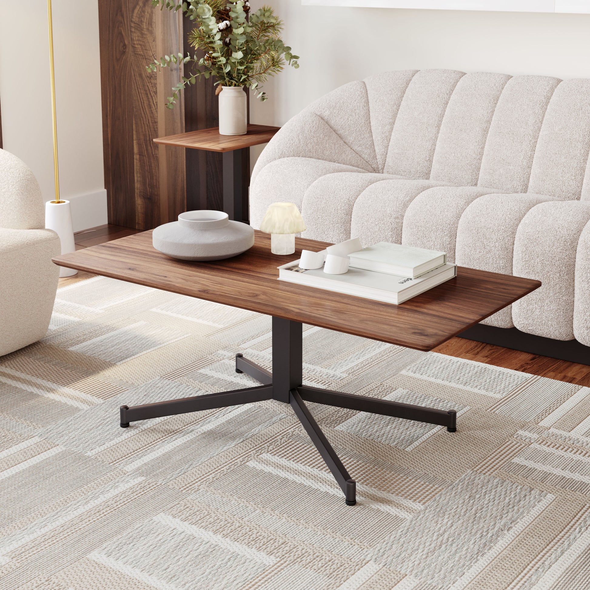 Mazzy Coffee Table Brown - Disselt Designs