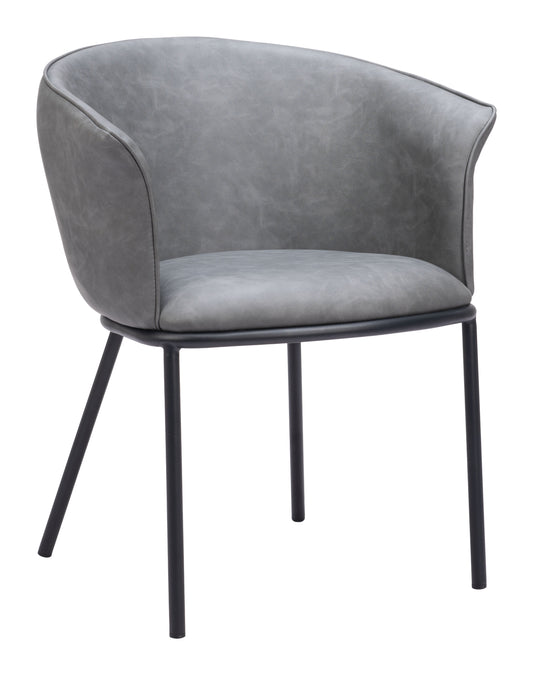 Garston Dining Chair Gray - Disselt Designs