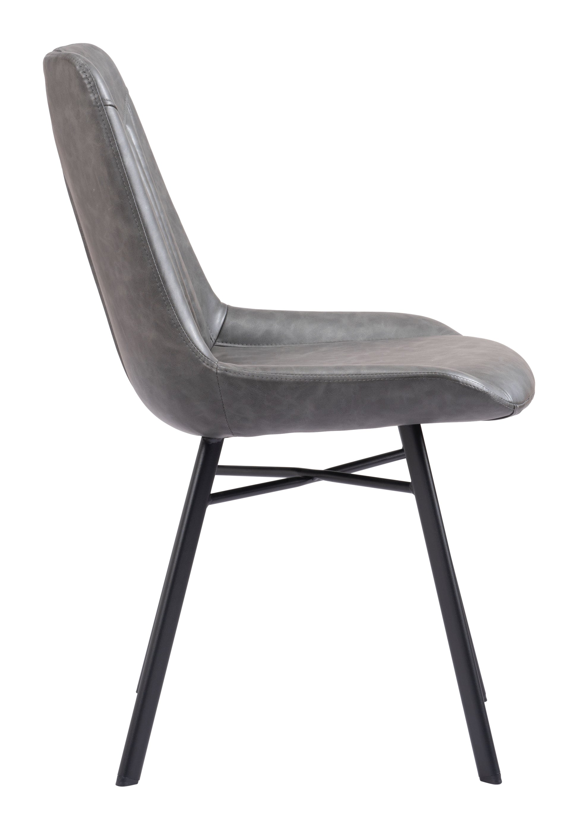 Tyler Dining Chair (Set of 2) Vintage Gray - Disselt Designs