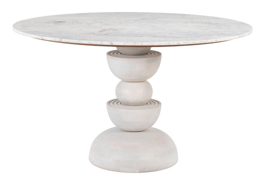 Astri Dining Table Whitewashed - Disselt Designs