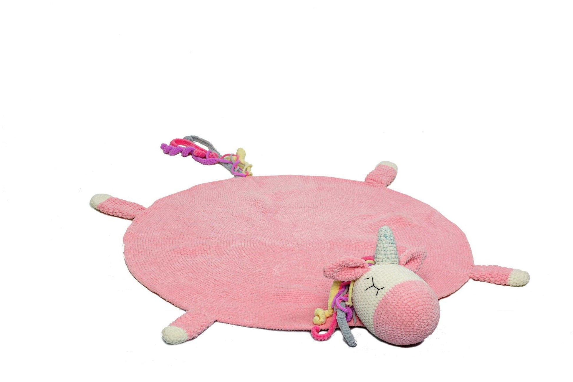KIDS UNICORN | Unicorn Rug And Stool Set - Disselt Designs