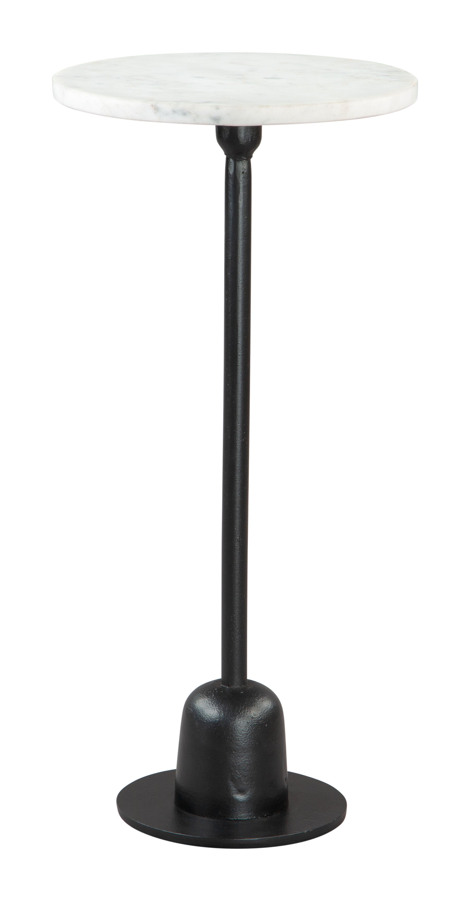 Woozy Side Table White & Black - Disselt Designs