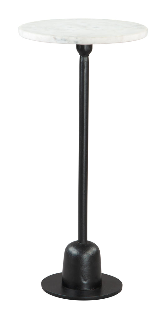 Woozy Side Table White & Black - Disselt Designs