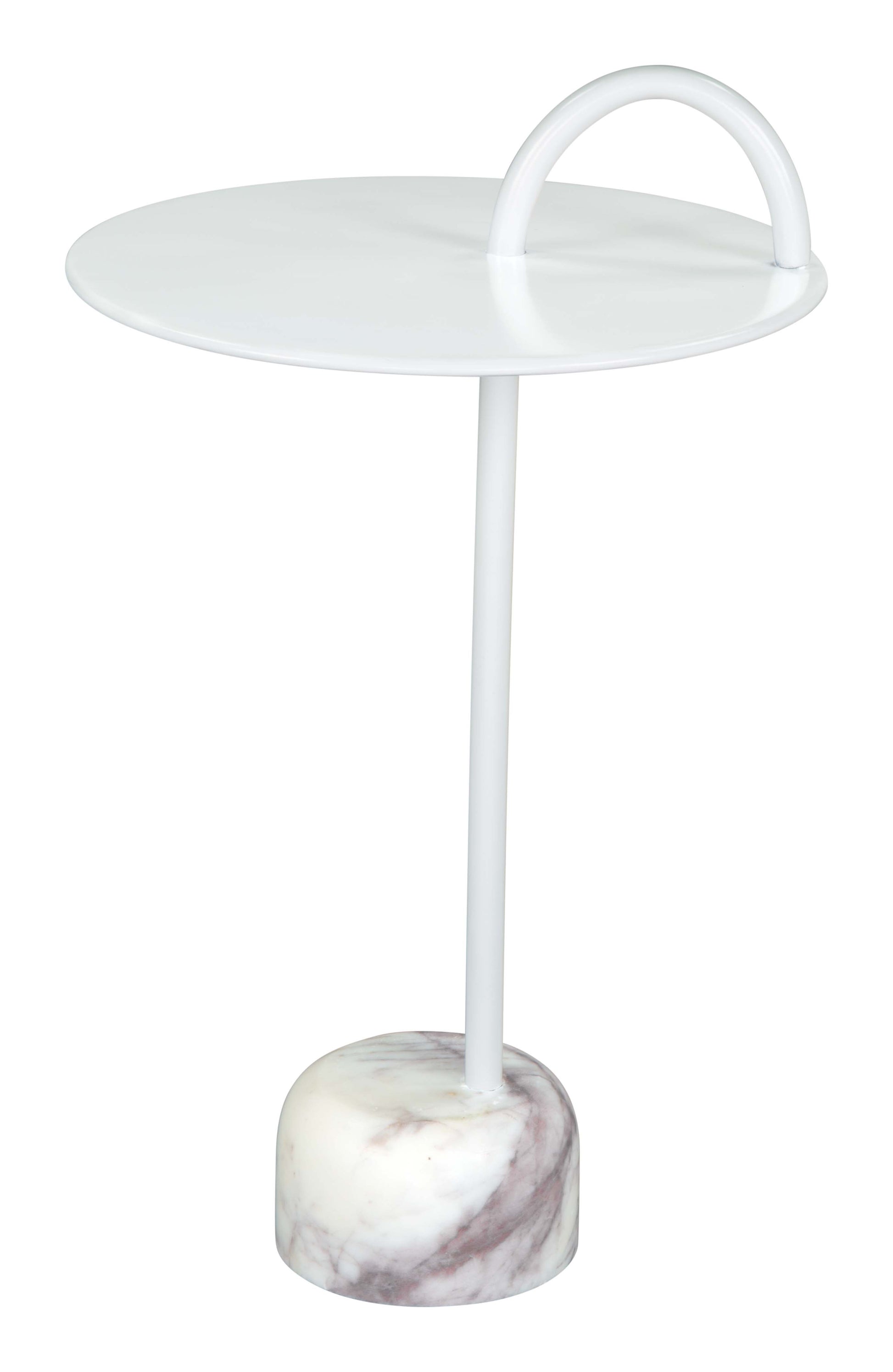 Will Side Table White - Disselt Designs