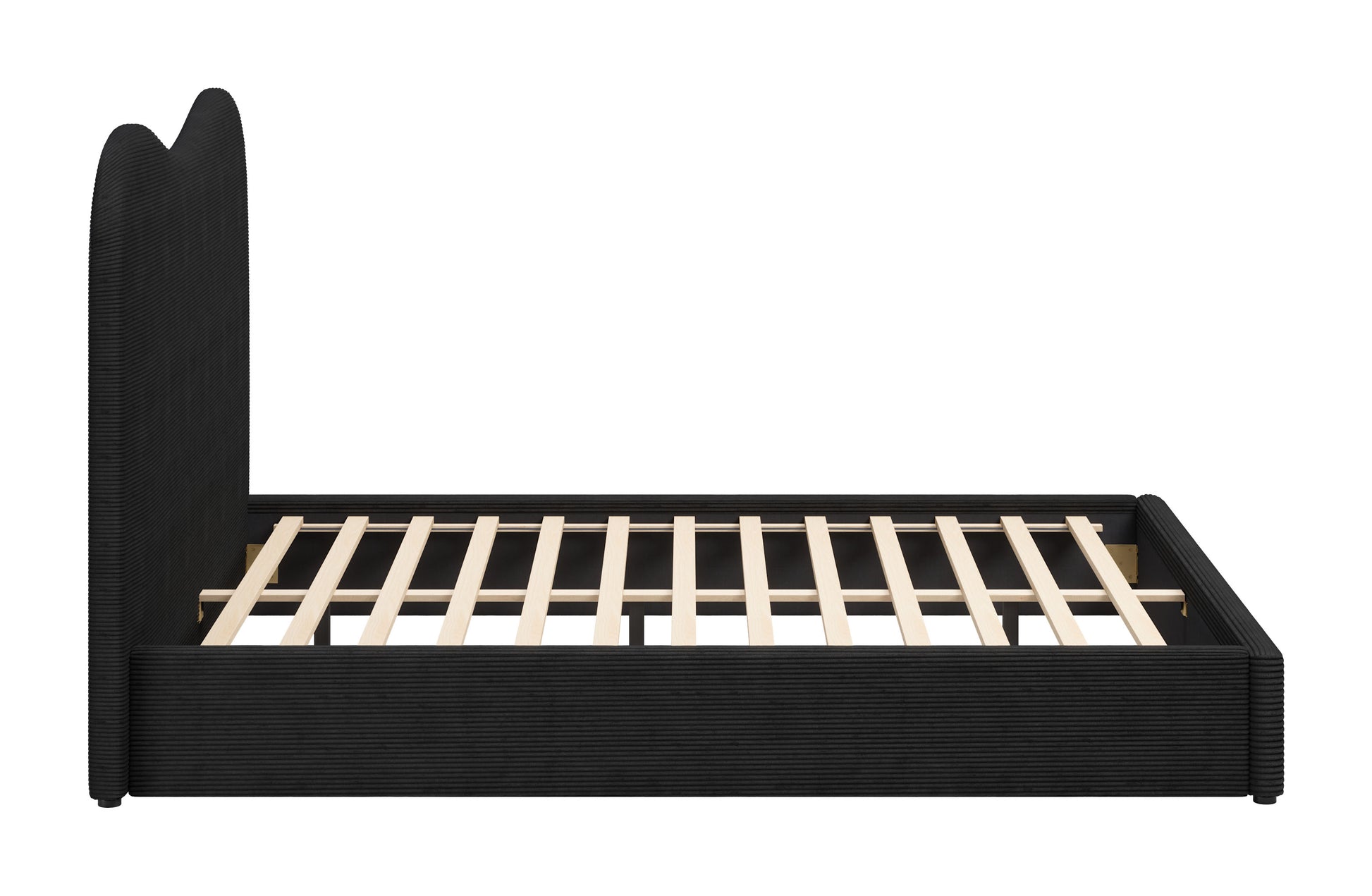 Sele Queen Bed Black - Disselt Designs