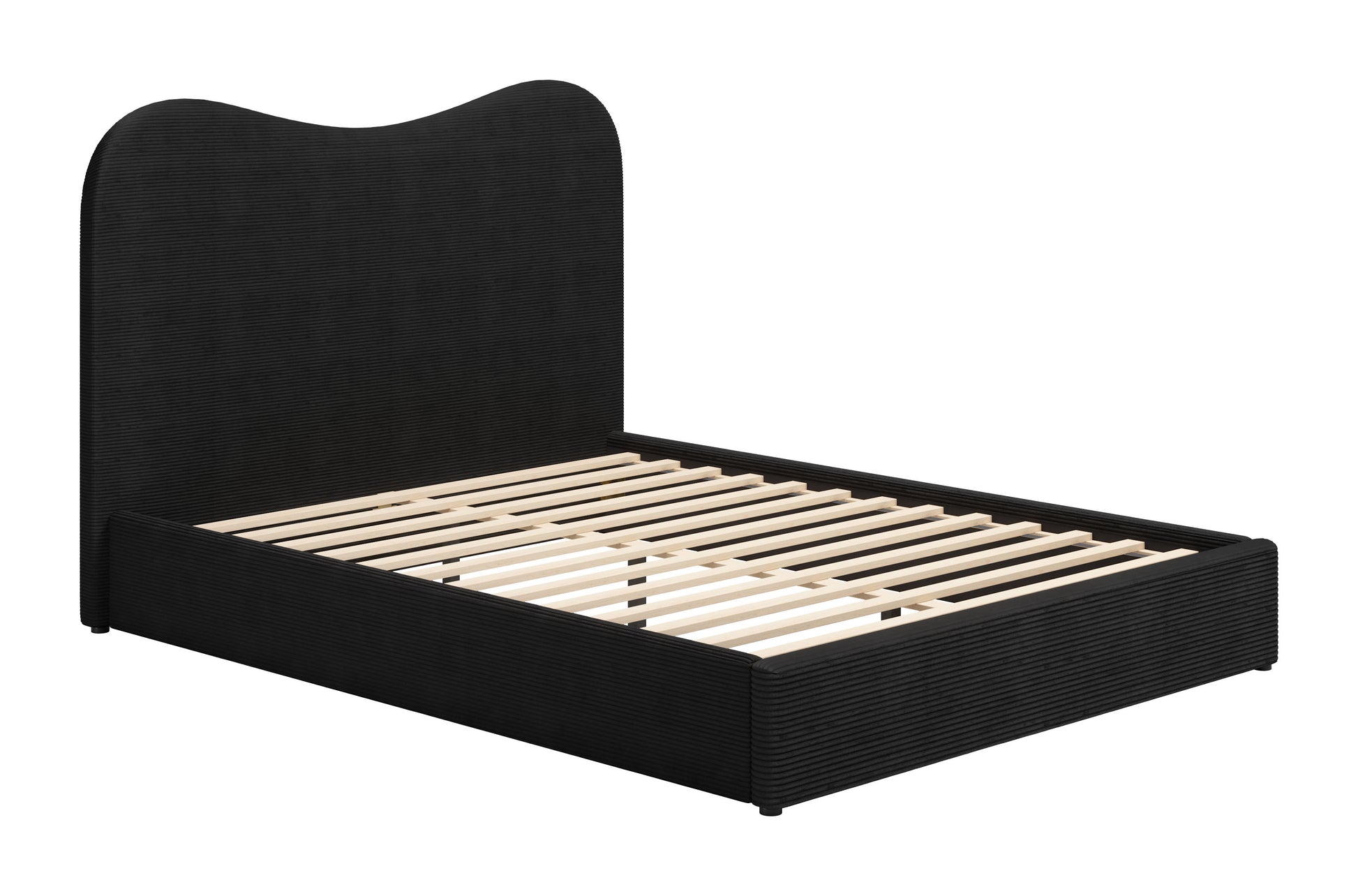 Sele Queen Bed Black - Disselt Designs