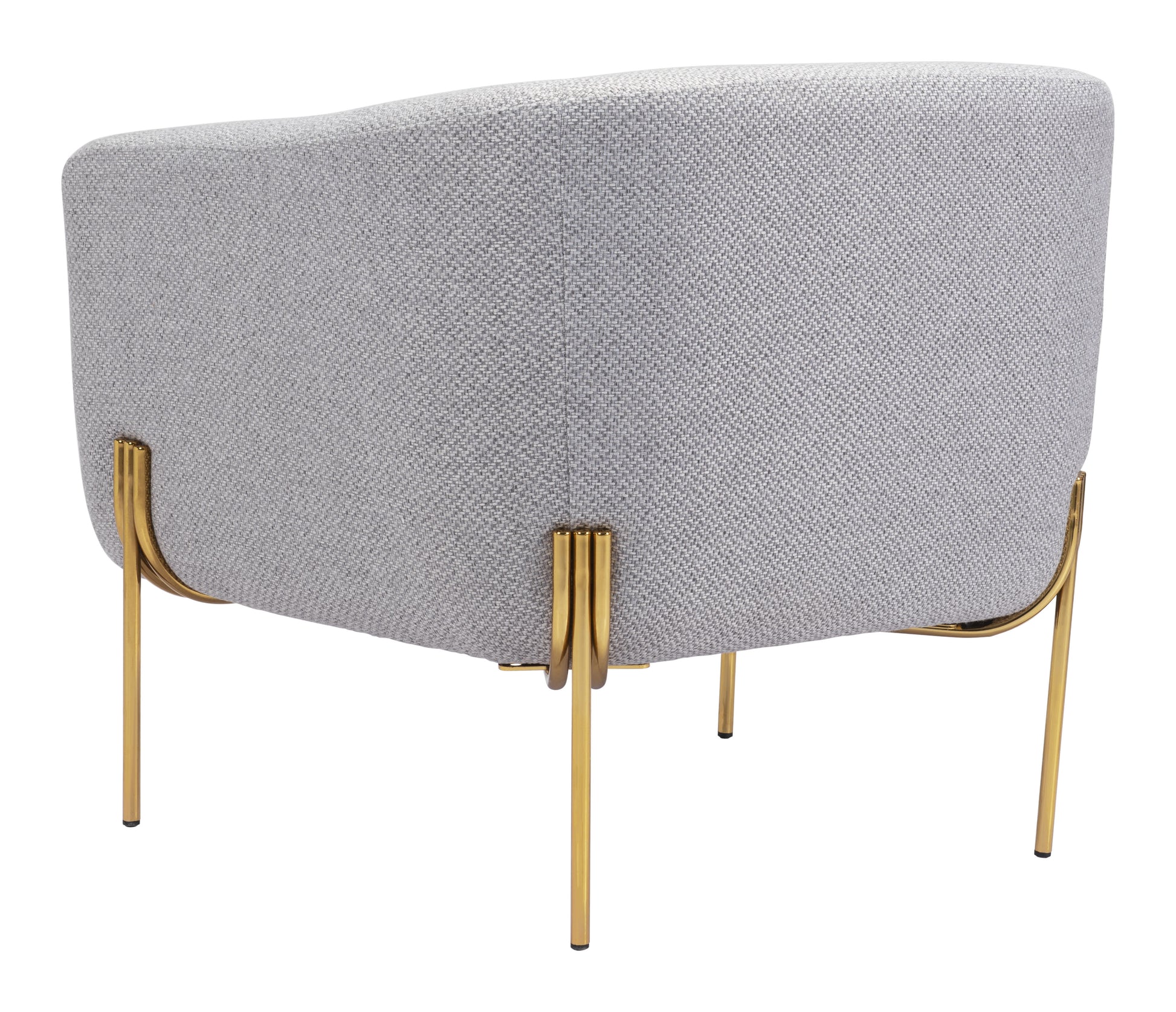 Micaela Armchair Gray - Disselt Designs