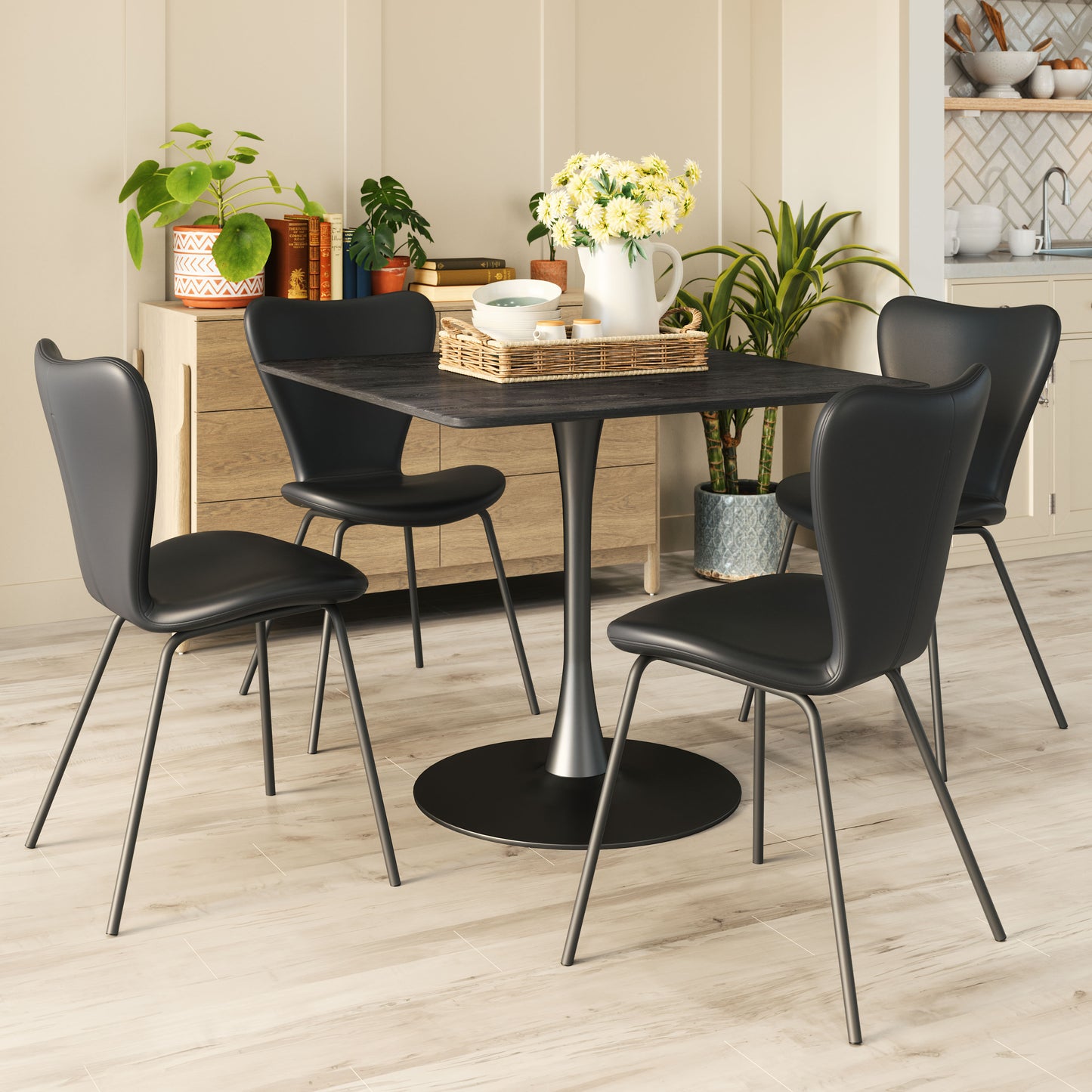 Molly Dining Table Black - Disselt Designs