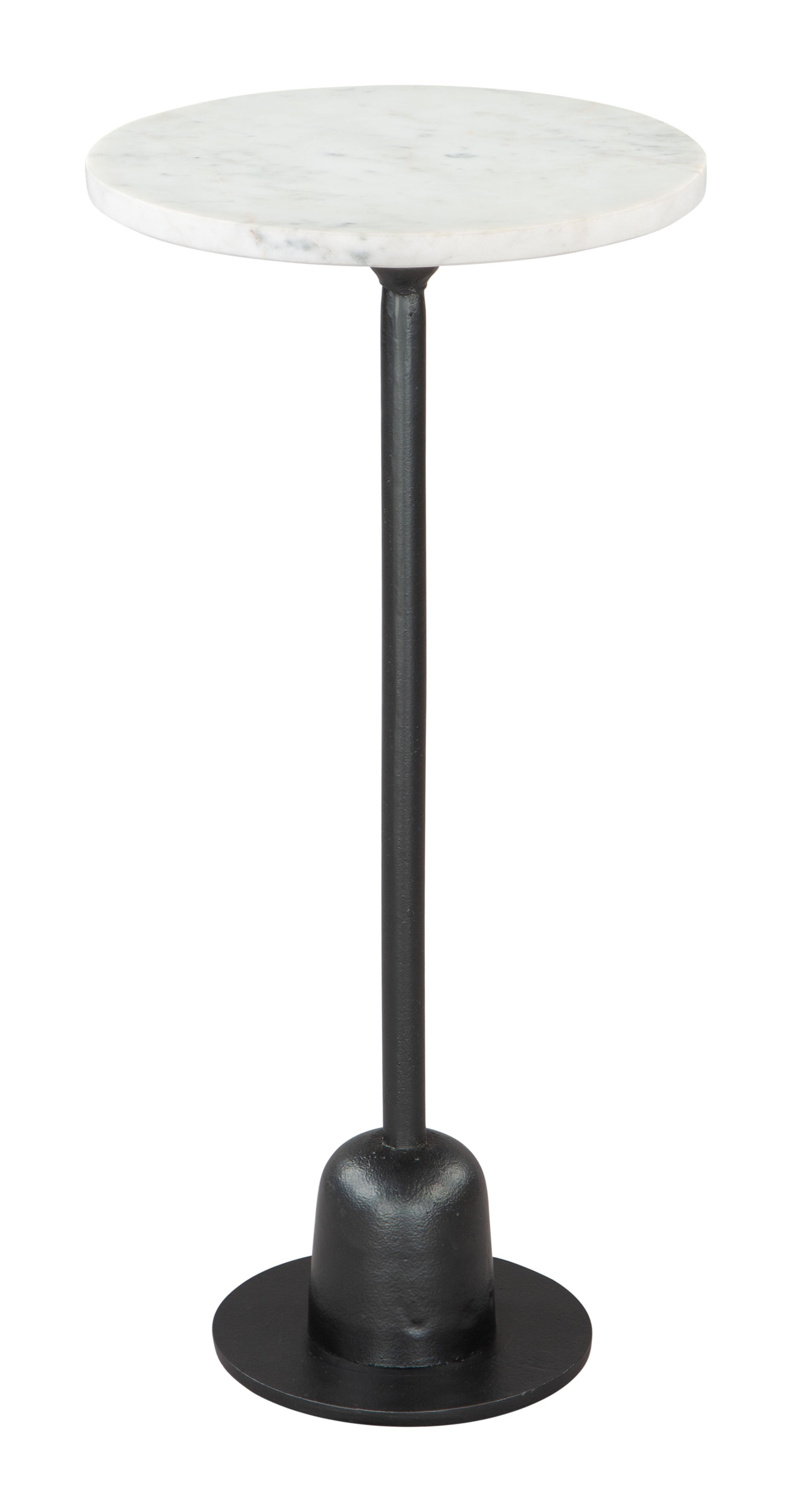 Woozy Side Table White & Black - Disselt Designs