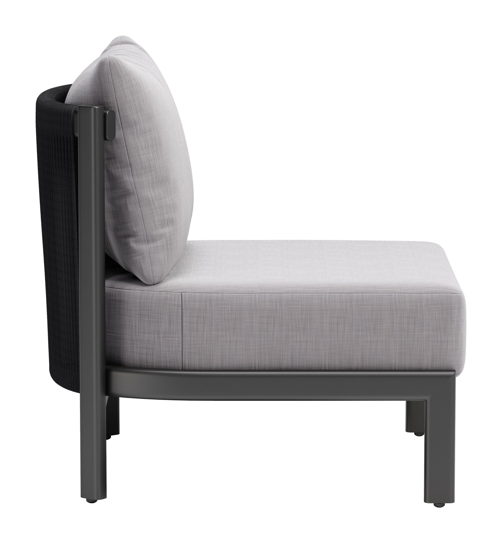 Horizon Accent Chair Gray - Disselt Designs
