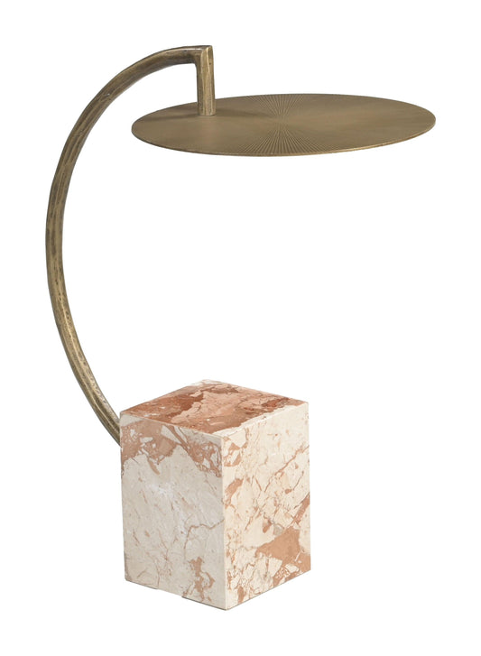 Voler Side Table Brass - Disselt Designs
