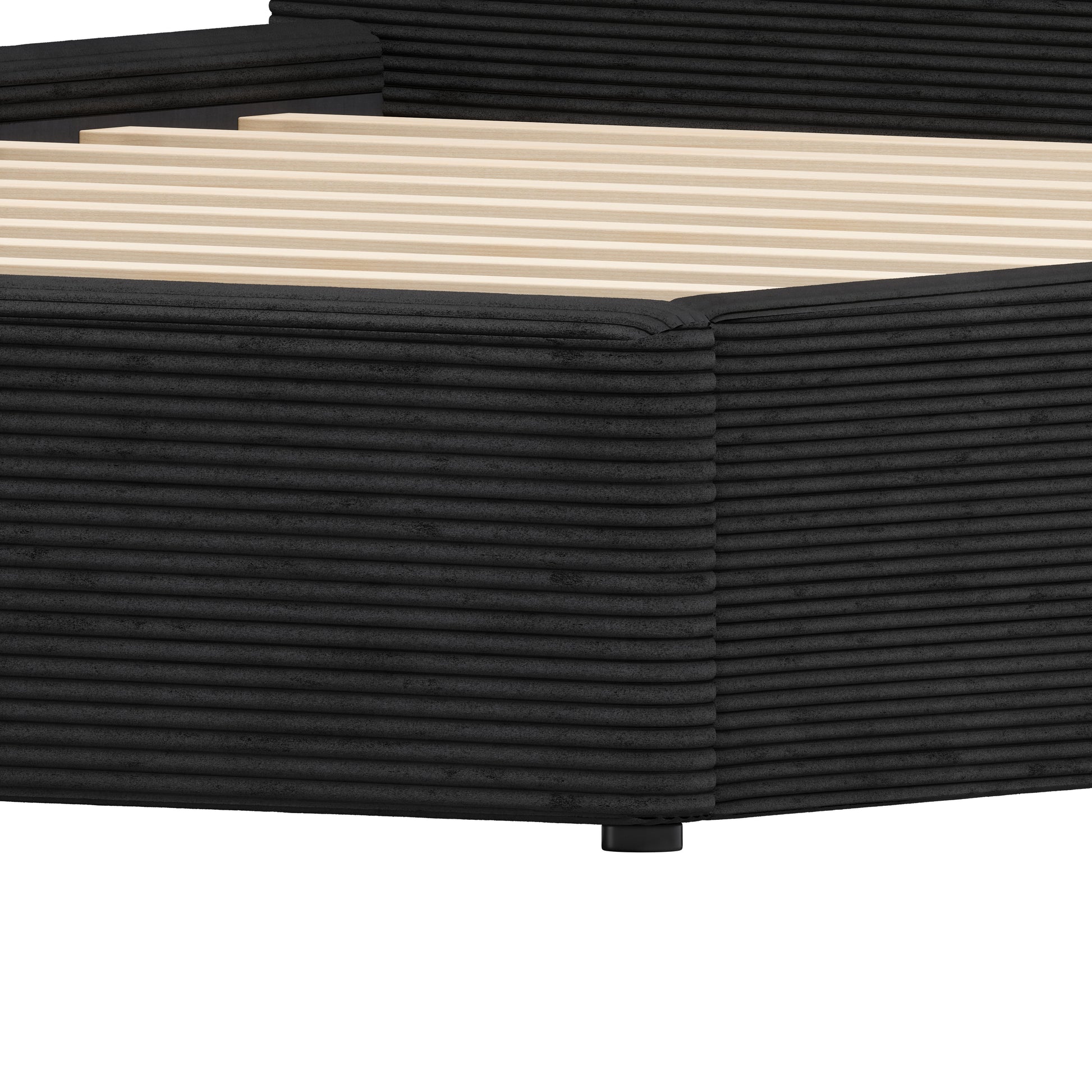 Sele Queen Bed Black - Disselt Designs