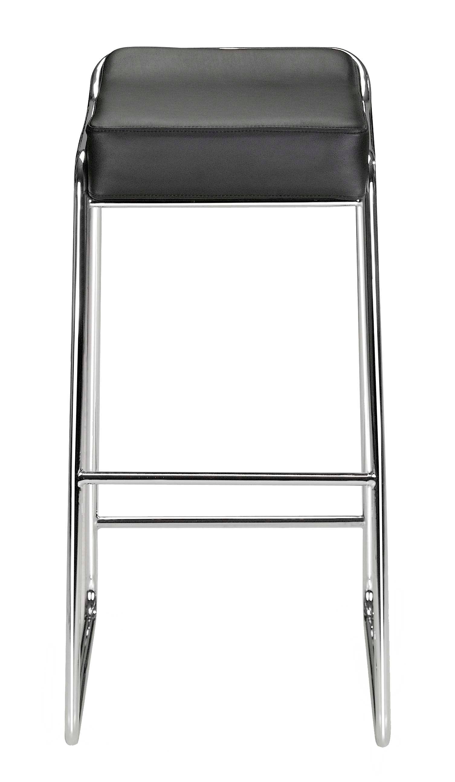 Wedge Barstool (Set of 2) Black - Disselt Designs