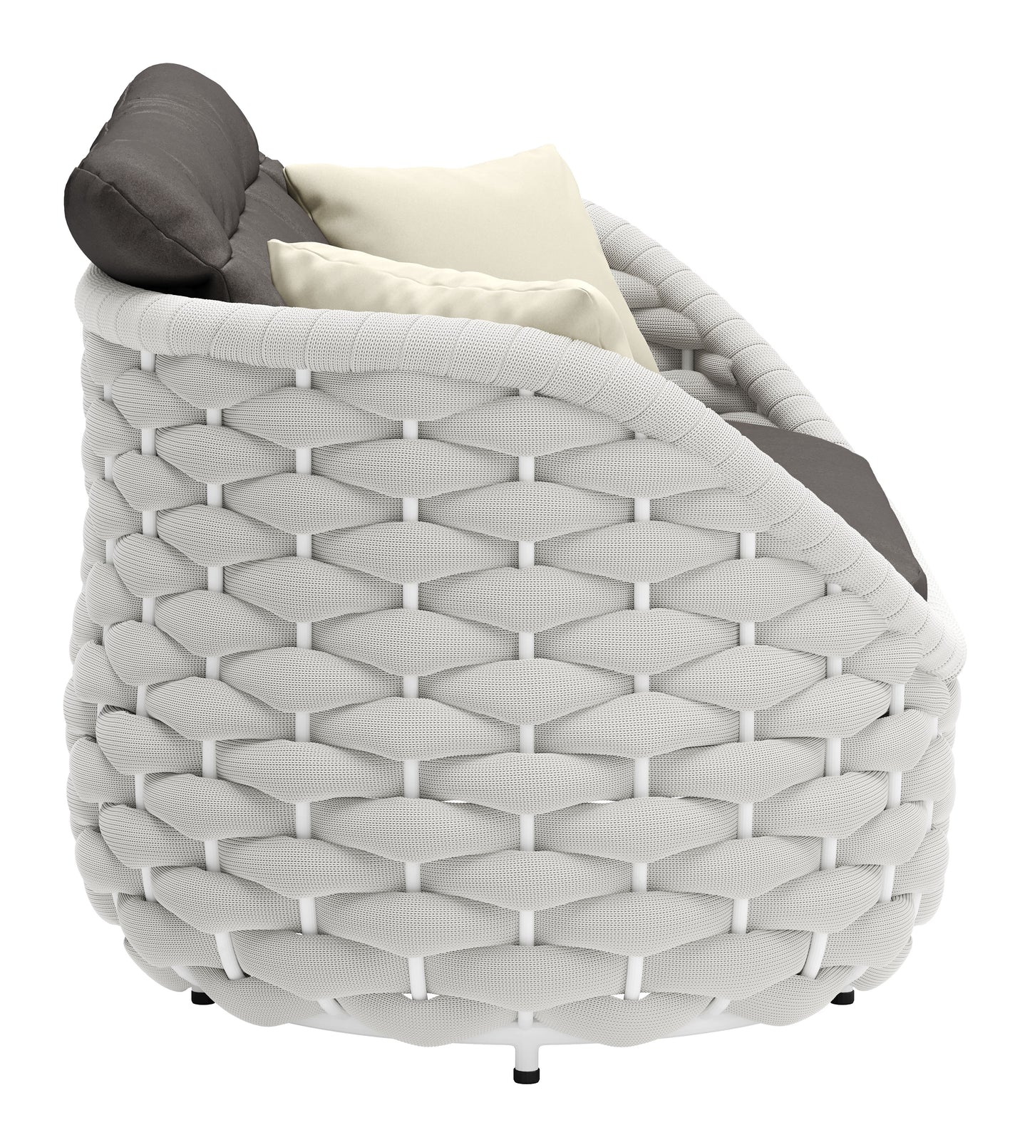 Coral Reef Loveseat Gray - Disselt Designs